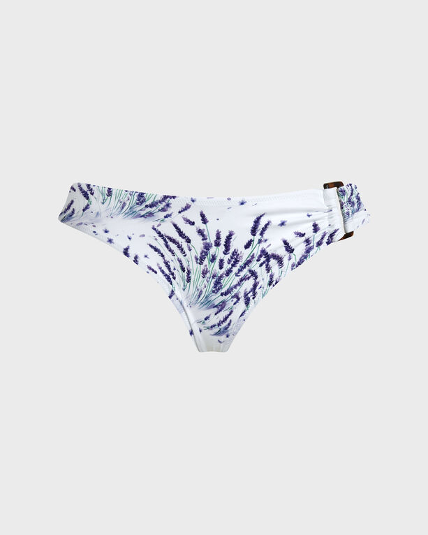 Vilebrequin - Women Mid Rise Bikini Bottom Lavender - Swimwear - Loon - White - Size XS