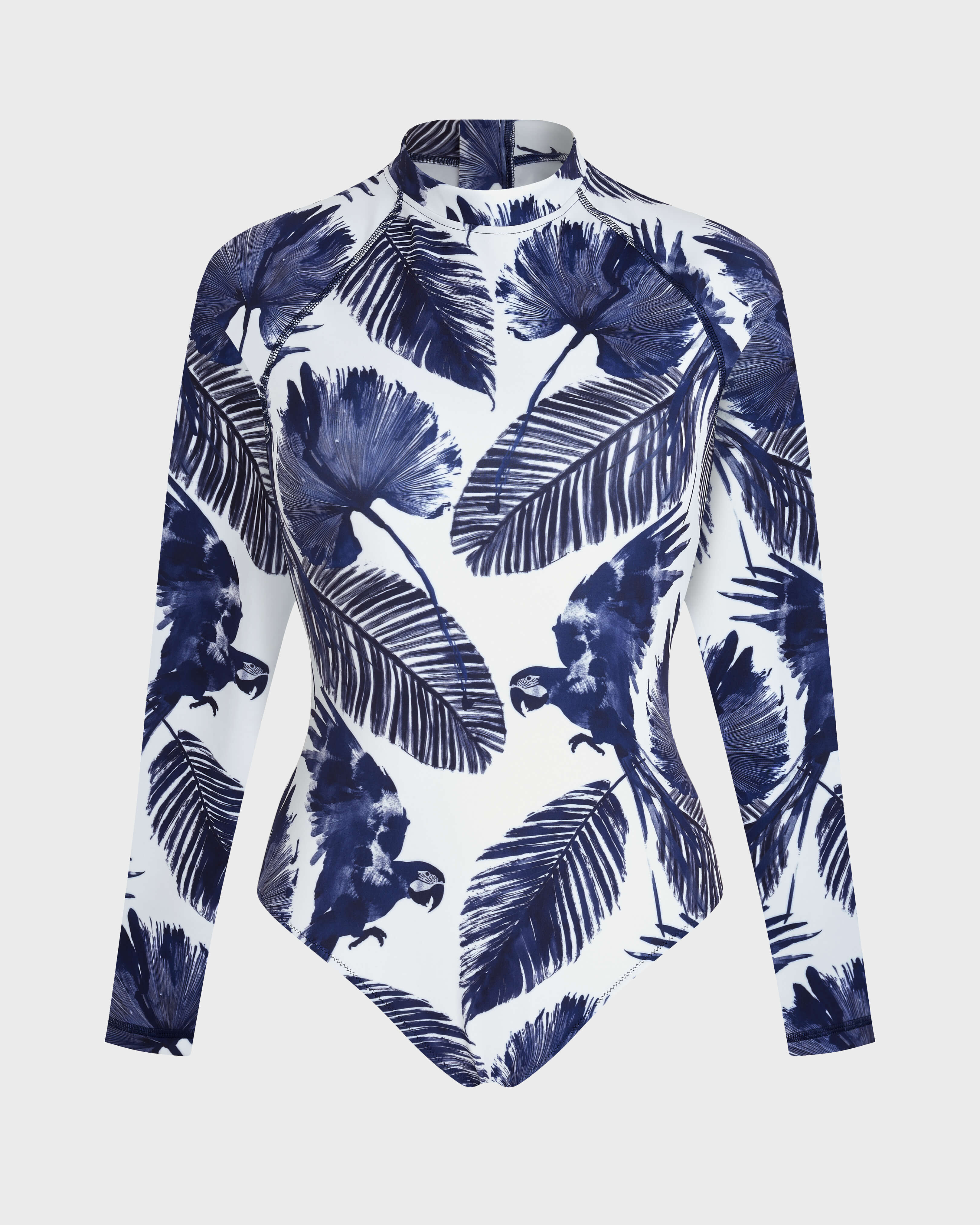 Papagaio Rashguard für Damen WEISS front view