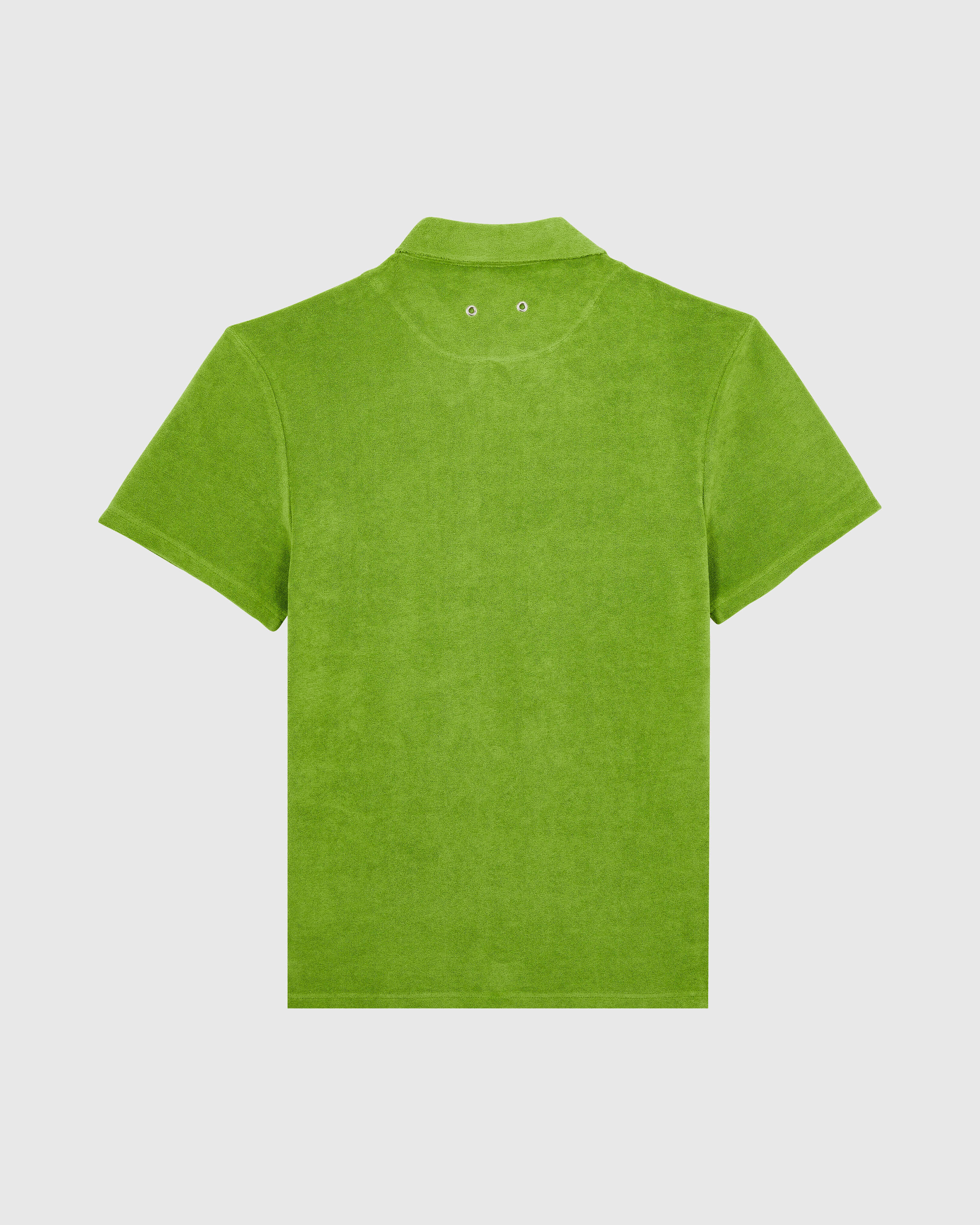 Terry Bowling Shirt Solid CAMOUPLAGE back view