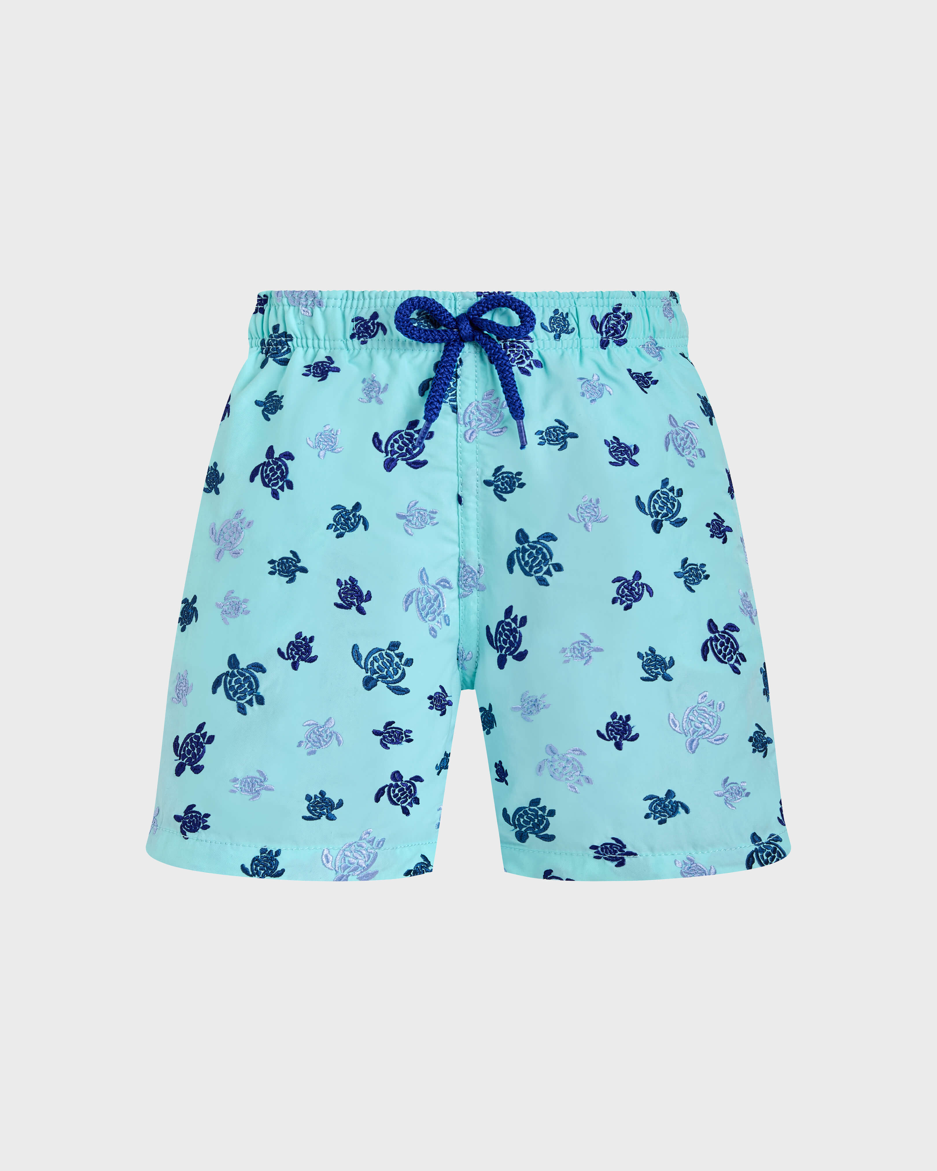 Costume da Bagno Ricamato per Bambino Ronde Tortues Multicolores - Edizione Limitata OXYGENE front view