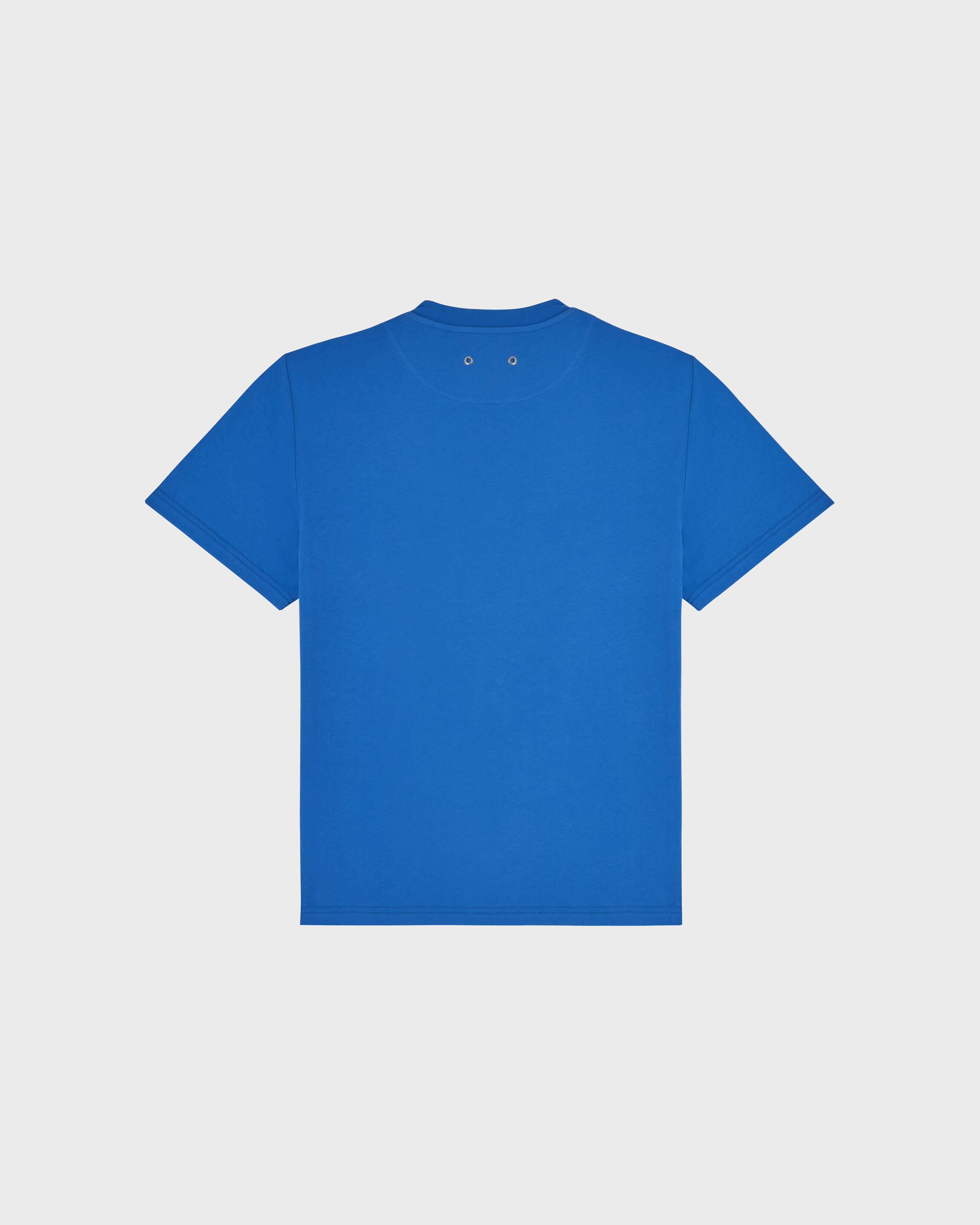 Men T-Shirt Gradient Embroidered Logo - Vilebrequin x The Beach Boys EARTHENWARE back view