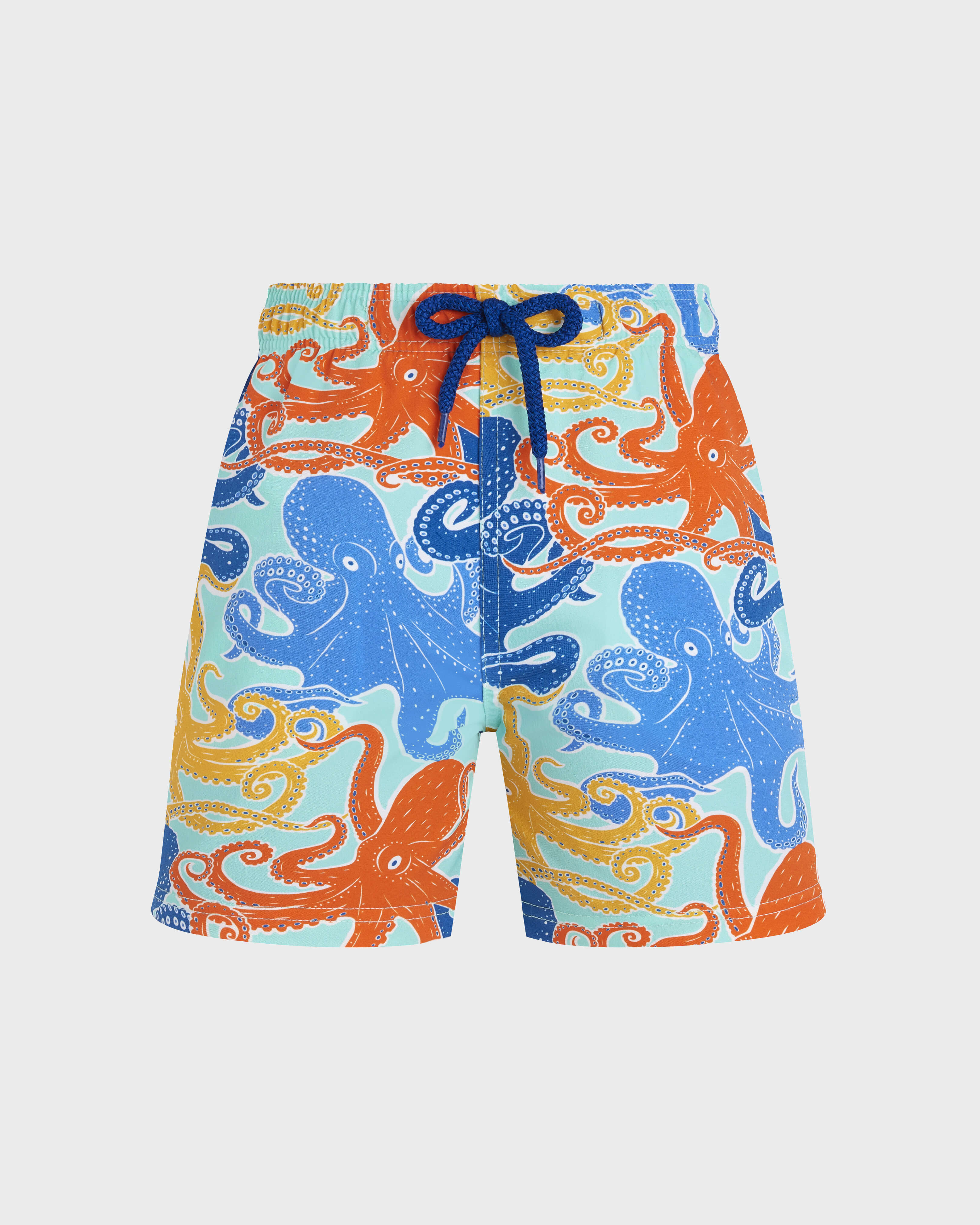 Bañador elástico con estampado Octopussy para niño CARIBBEAN front view