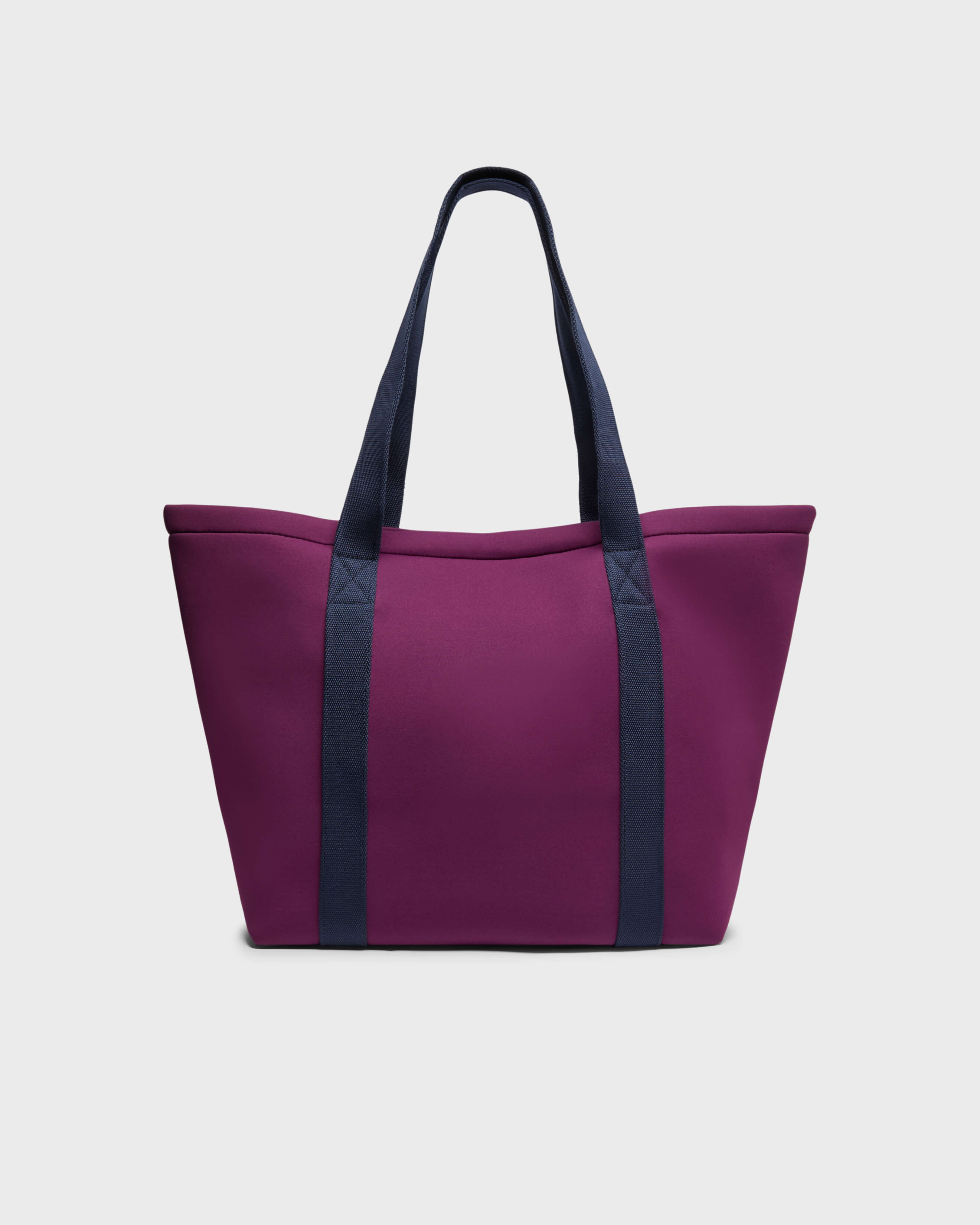 Grand sac de plage en néoprène uni KERALA back view