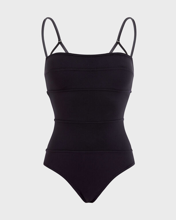Vilebrequin - Women Sculpting One-piece Swimsuit Solid - Swimwear - Larmure - Black - Size S