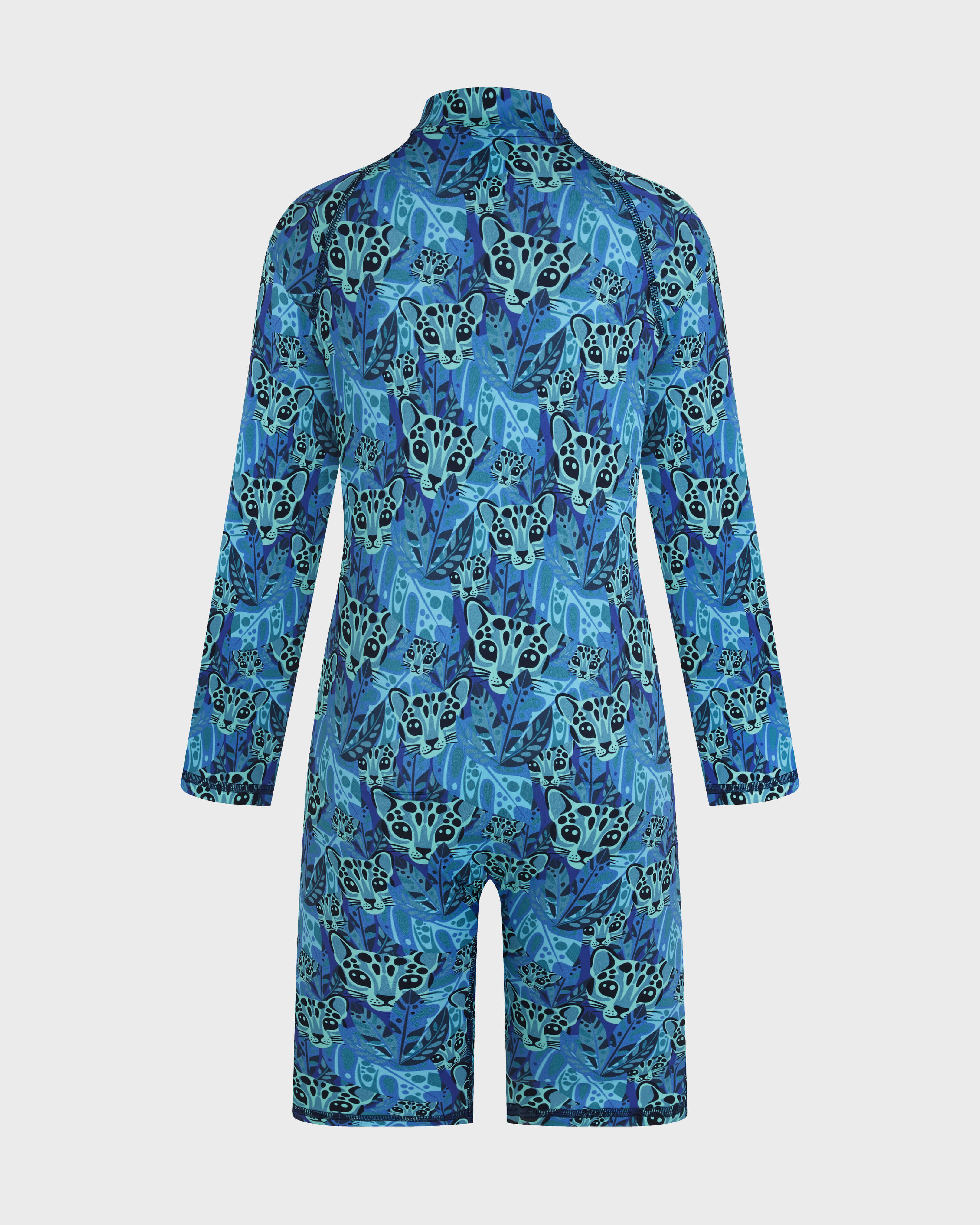Boys One-piece Rashguard Tigresa VERSAILLES back view