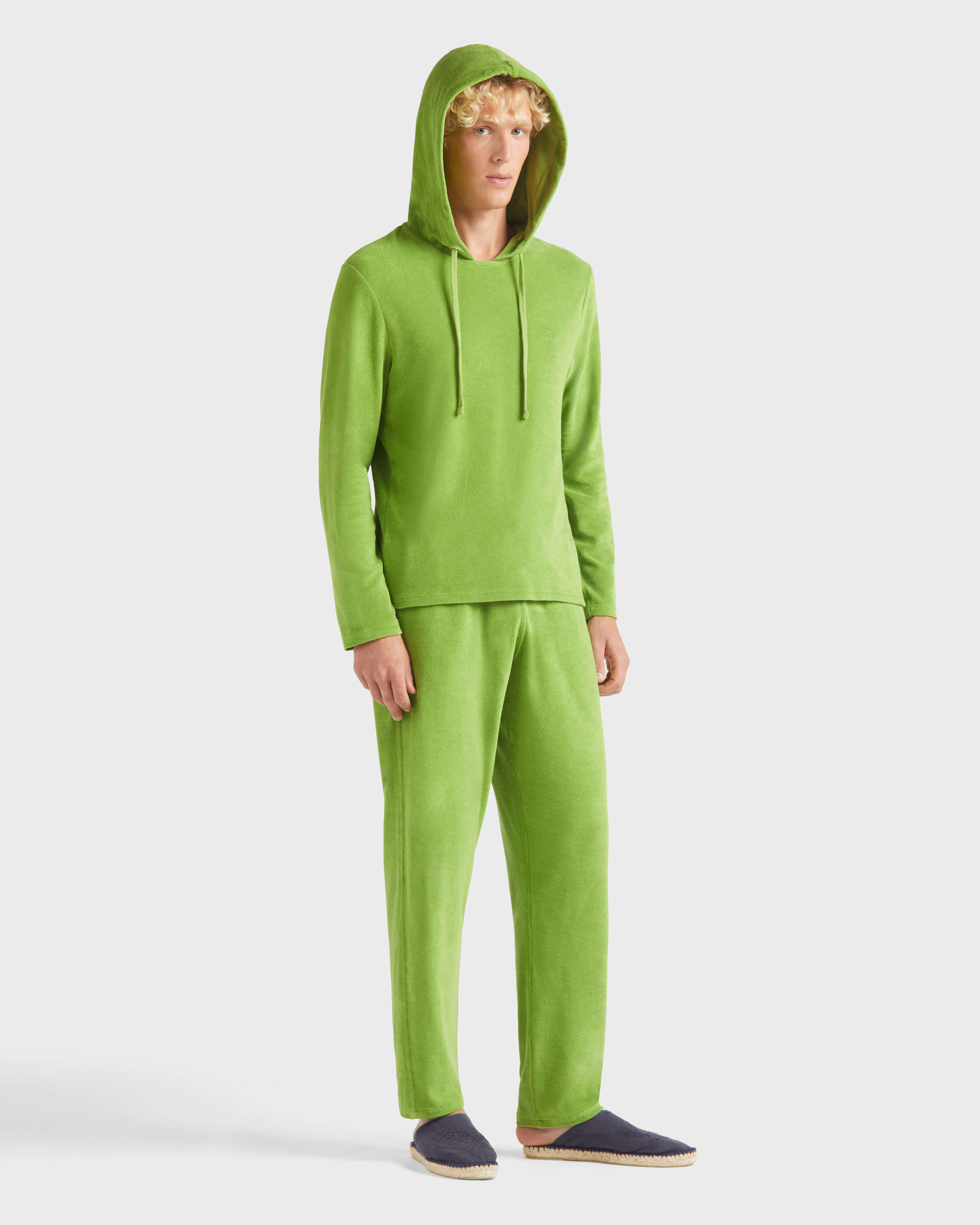 Men Terry Pants Solid CAMOUPLAGE supp1 view