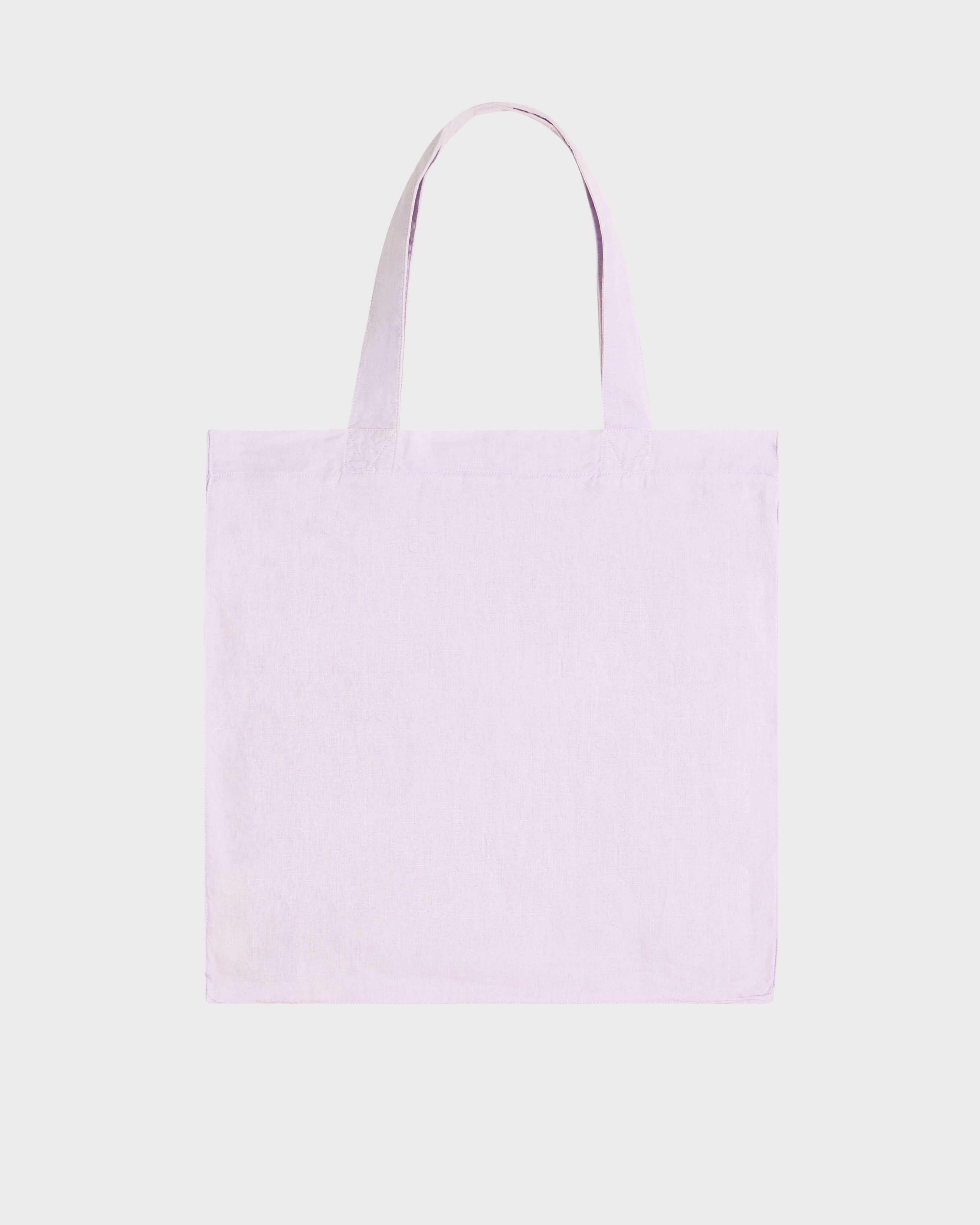 Borsa tote in lino Mineral Dye Tortue KUNZITE back view