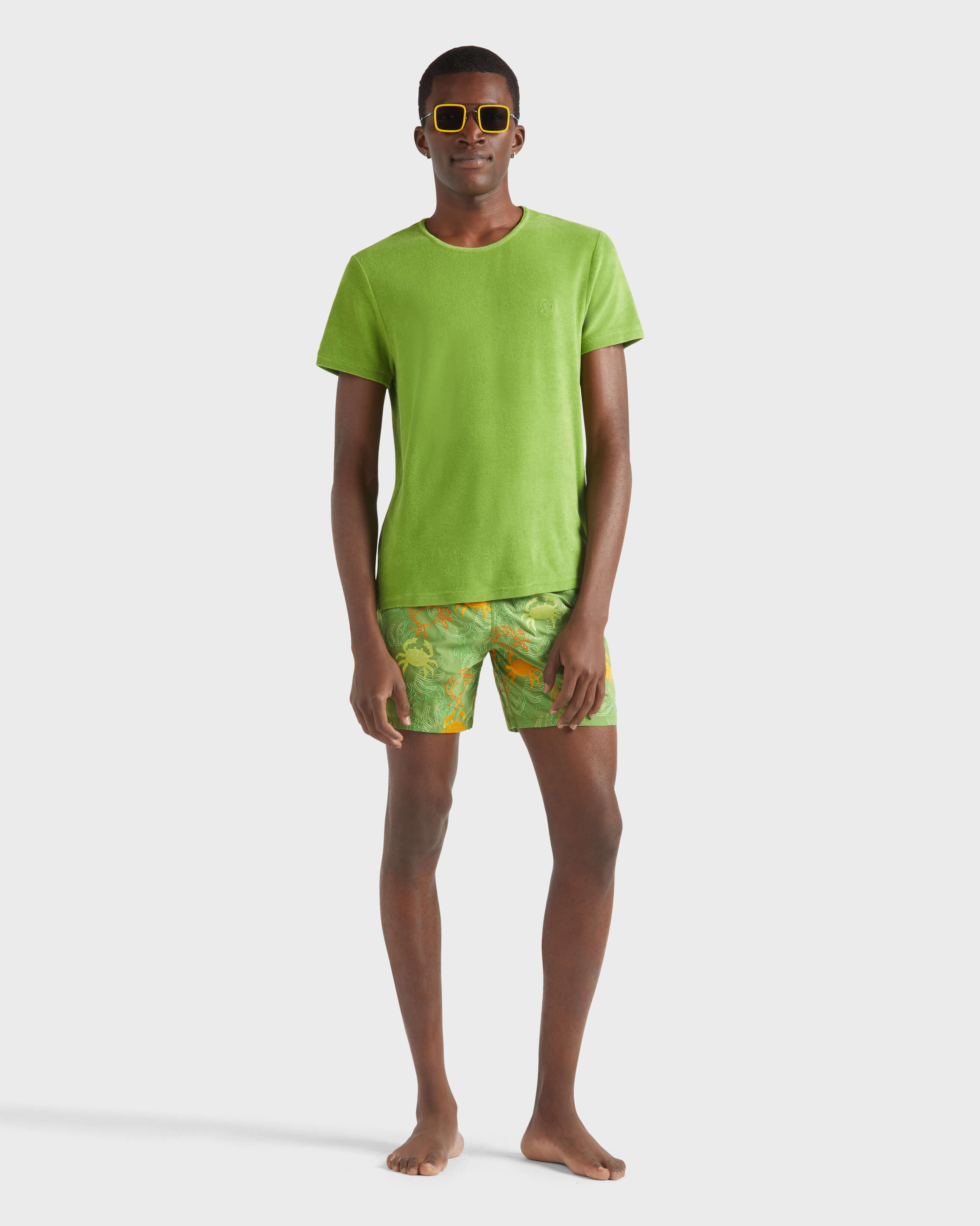Maillot de bain homme brodé Crab Balloons - Edition Limitée CAMOUPLAGE supp3 view