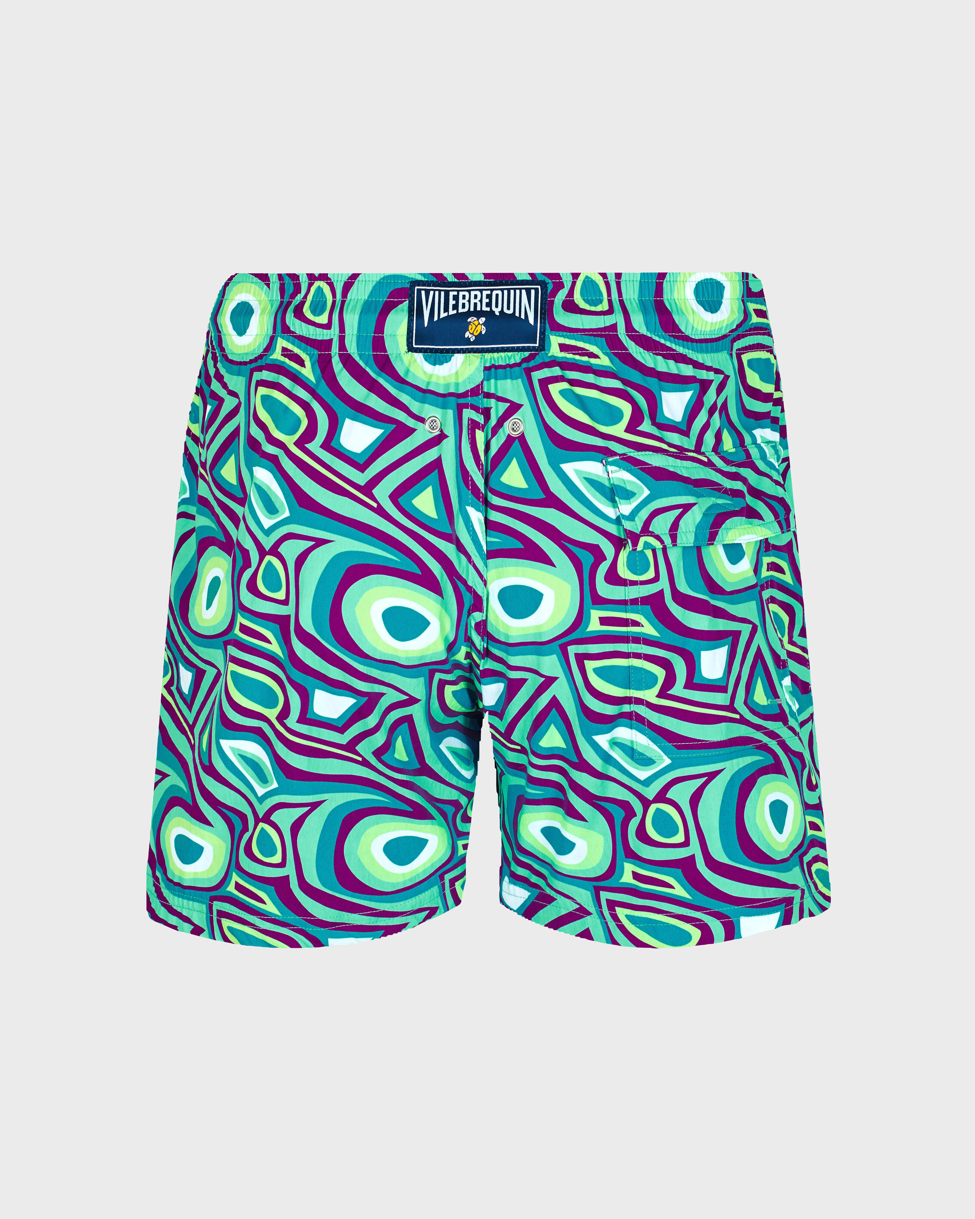 Bañador elástico con estampado 2001 Broken Waves para hombre LAGUNA back view