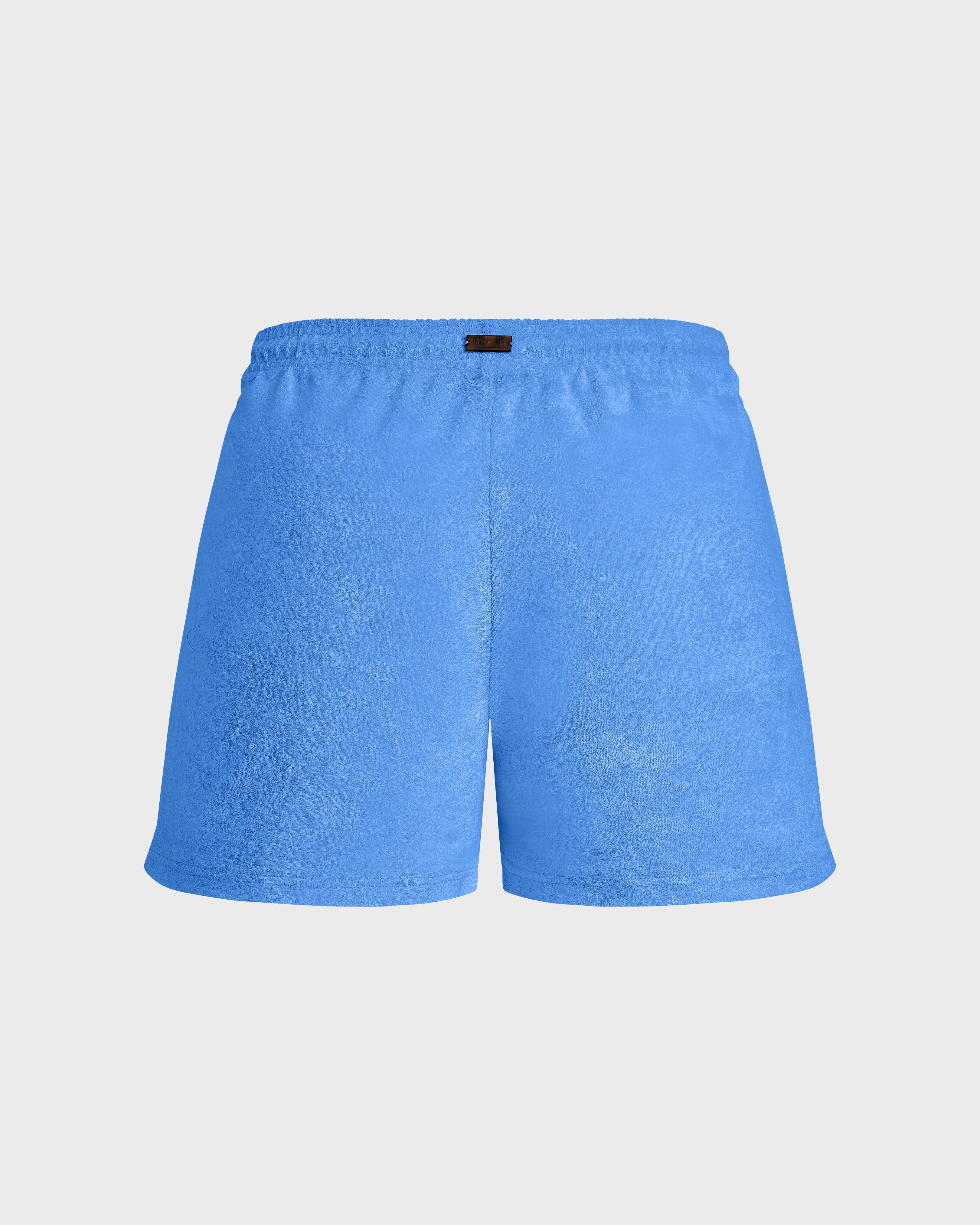 Solid Frottee-Shorts für Damen TRINIDAD back view
