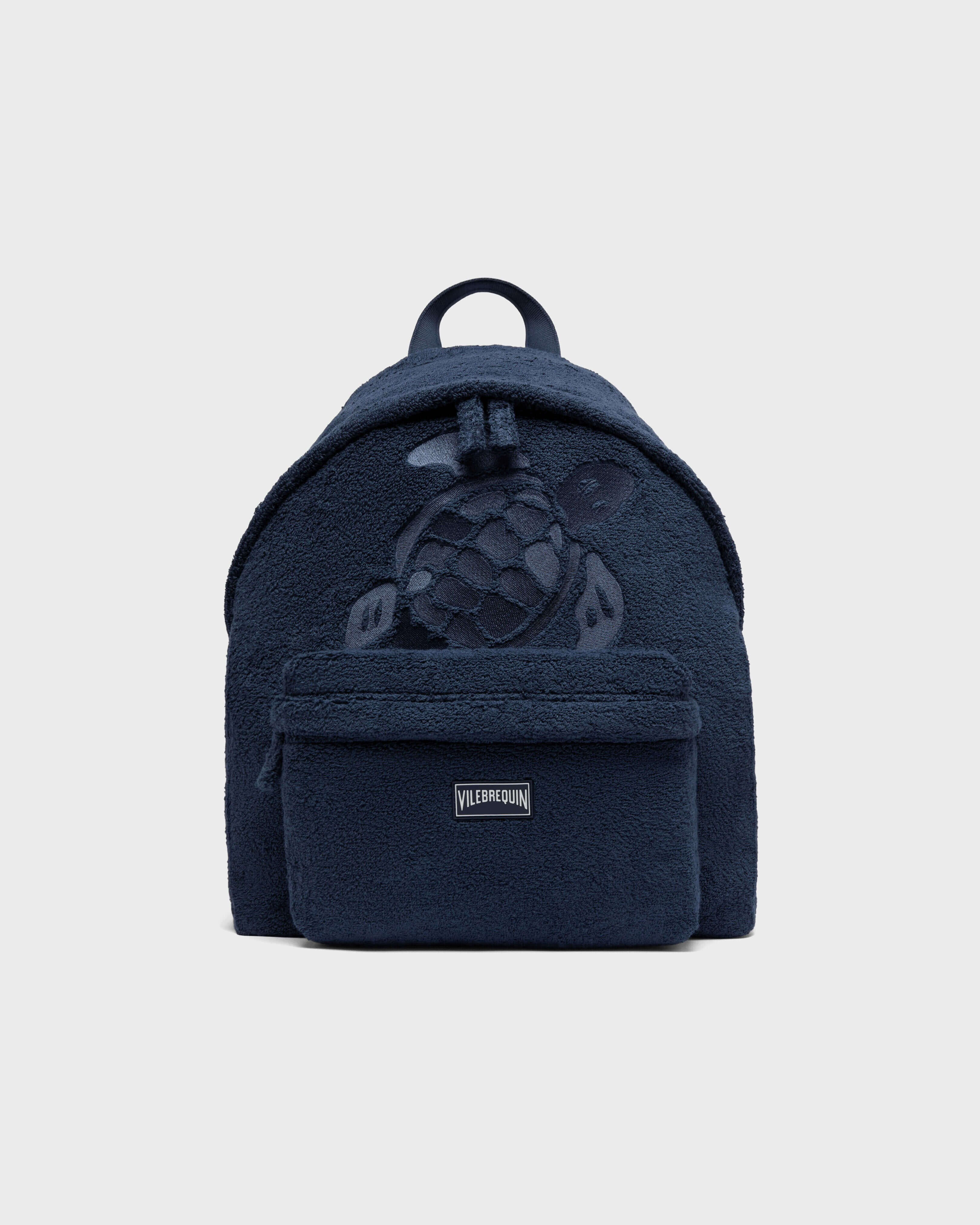 Zaino unisex in spugna Turtle BLU MARINE front view