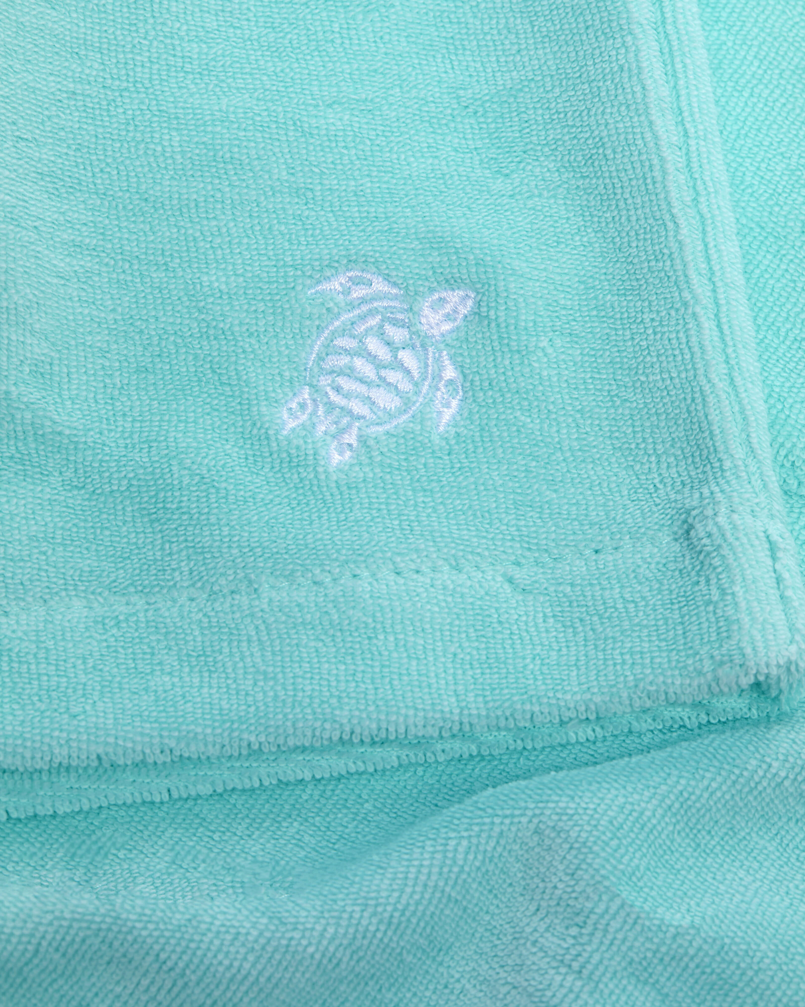 Frottee-Bermudashorts mit aufgestickter Schildkröte für Jungen OXYGENE look1 view