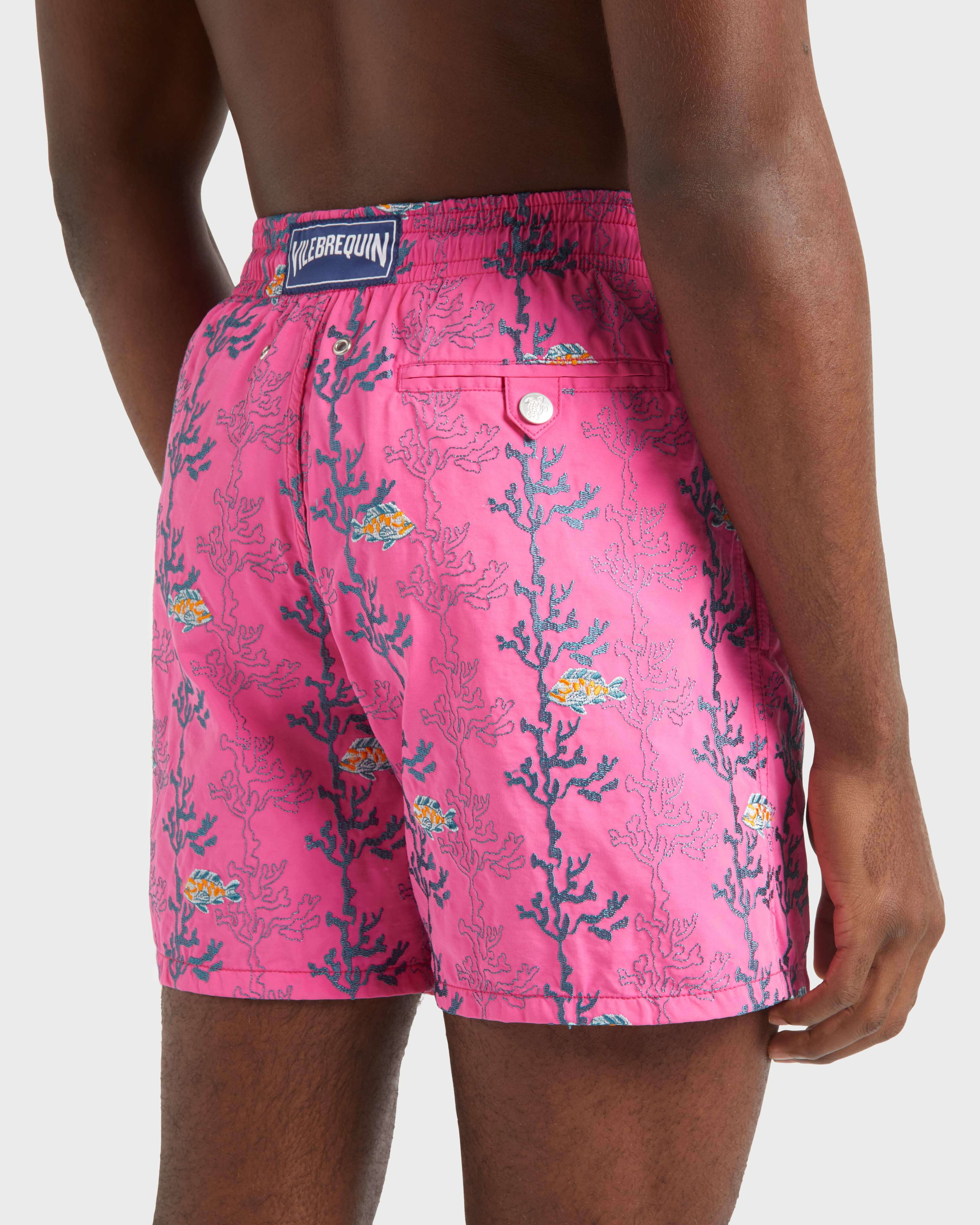 Pantaloncini mare uomo ricamati Seaweed BOUGAINVILLEA supp2 view