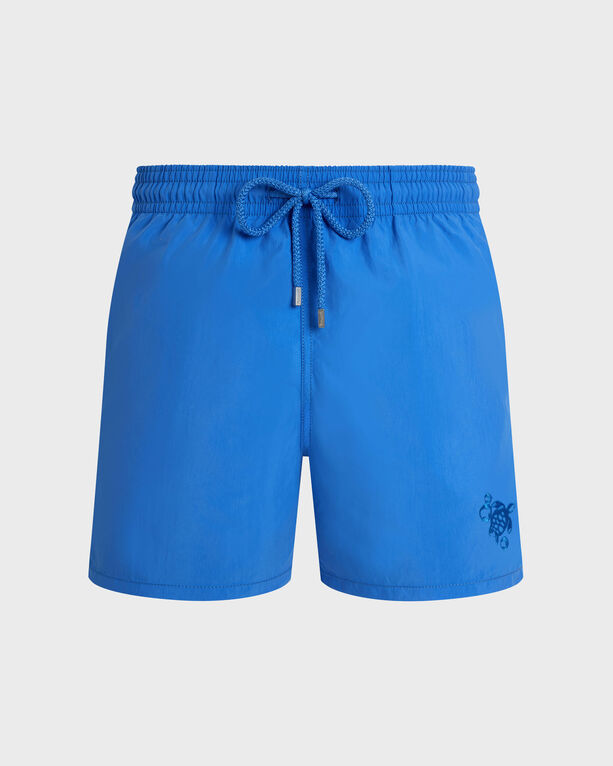 Vilebrequin - Men Swim Shorts Water-reactive Bubble Turtles 3d - Swimwear - Moorea - Blue - Size XXL