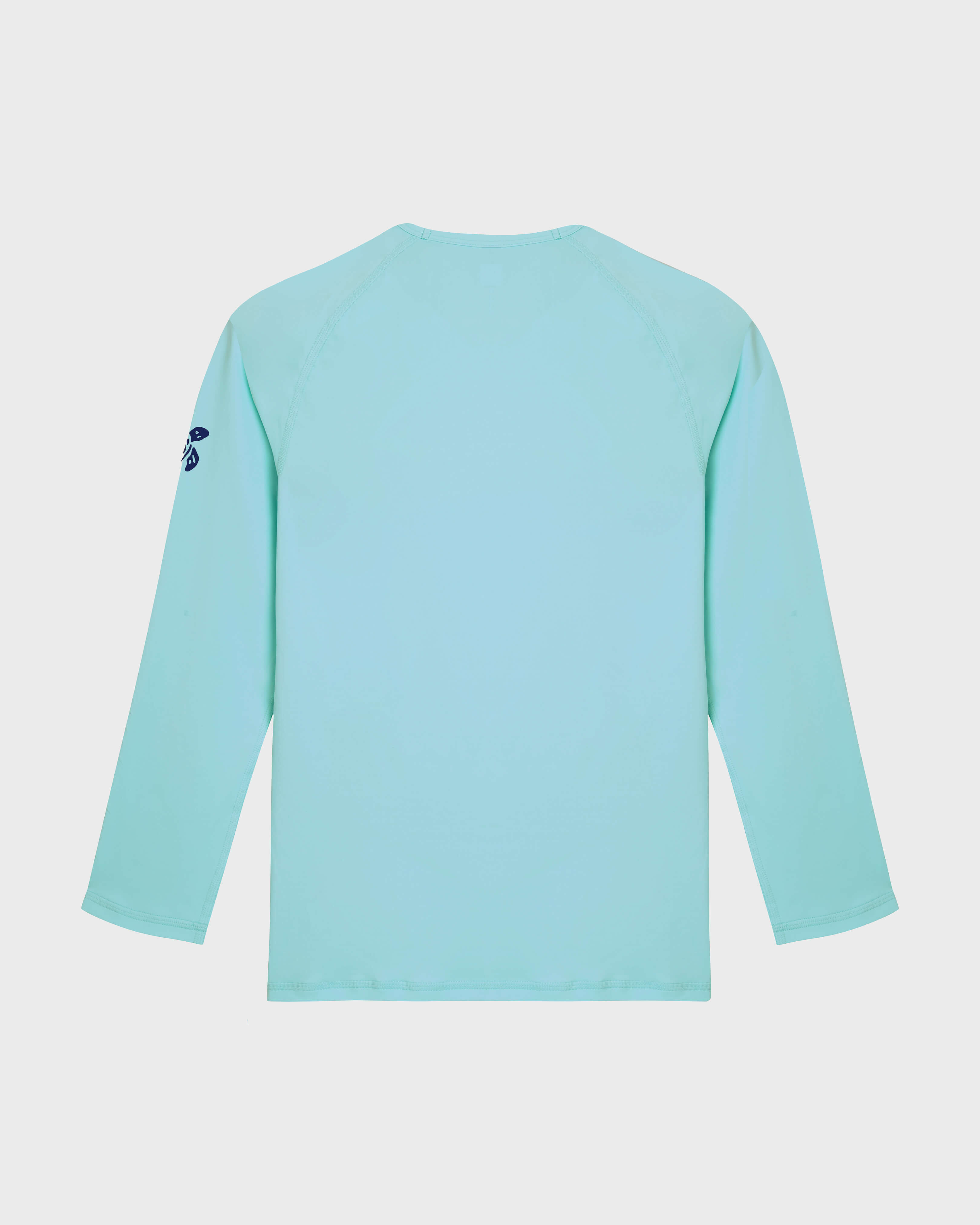 Rash guard uomo a maniche lunghe con protezione UV Turtle OXYGENE back view