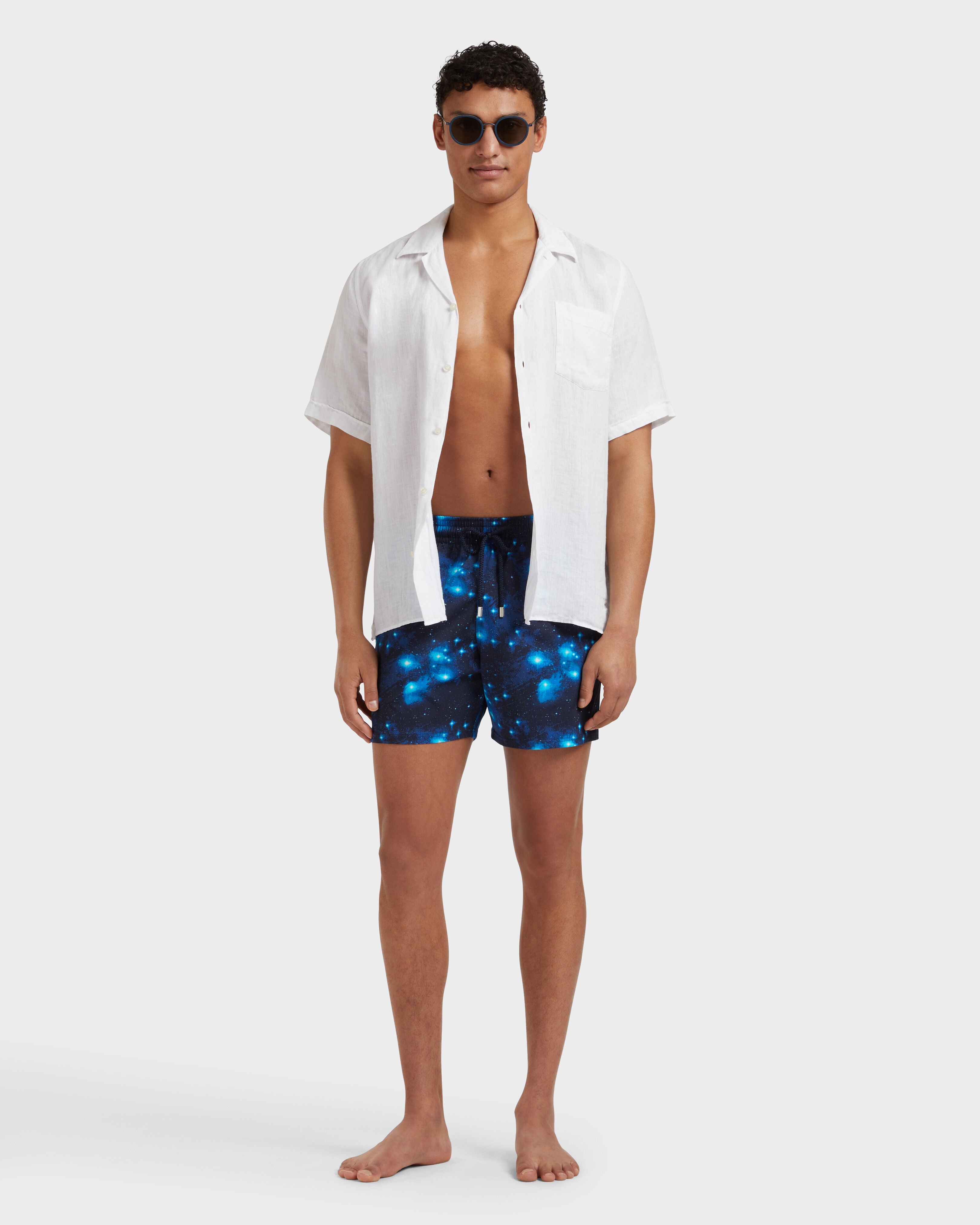 Men Stretch Short Swim Shorts Pégase NAVY supp1 view