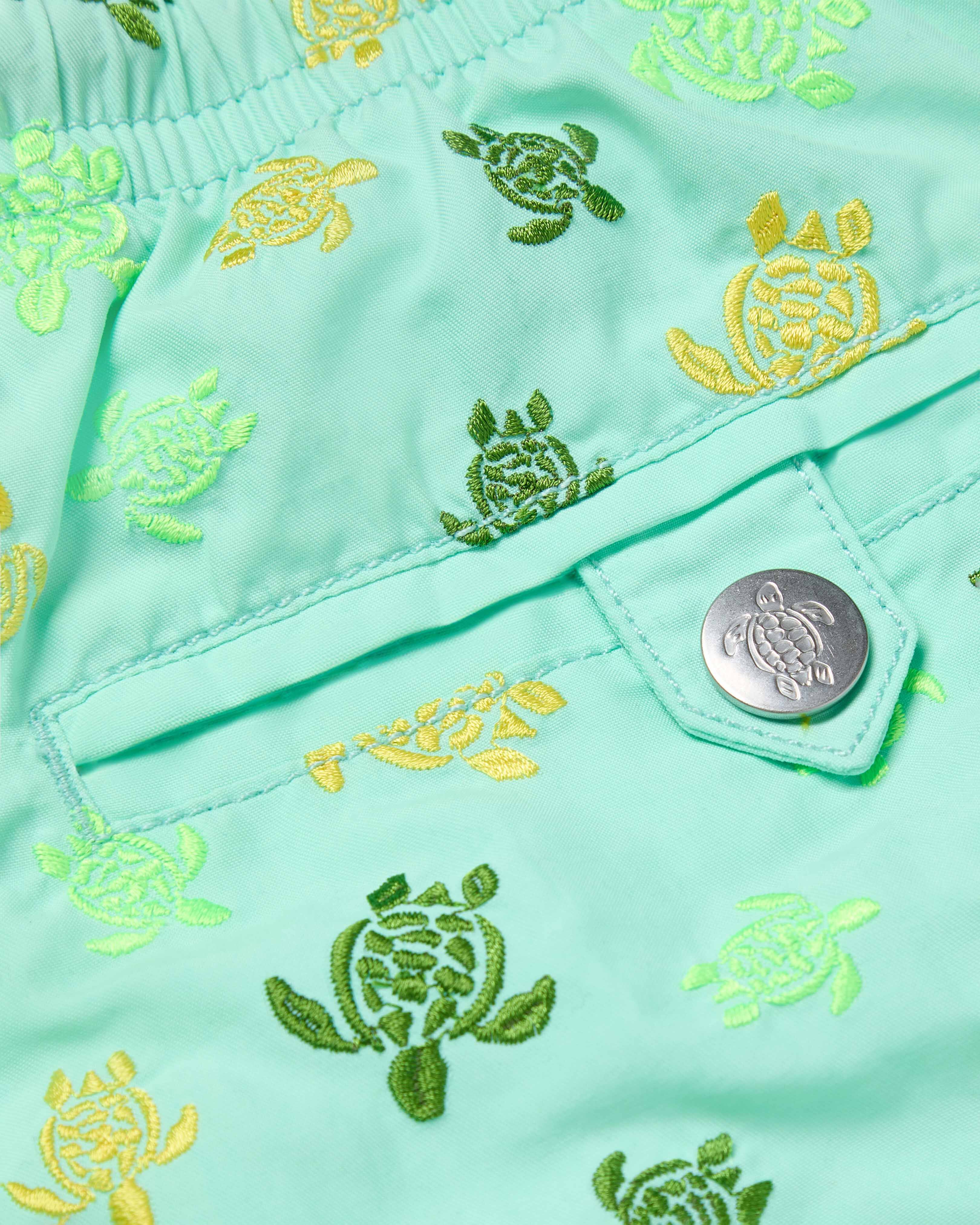 Bañador con bordado Micro Ronde des Tortues para hombre de edición limitada CARIBBEAN supp1 view