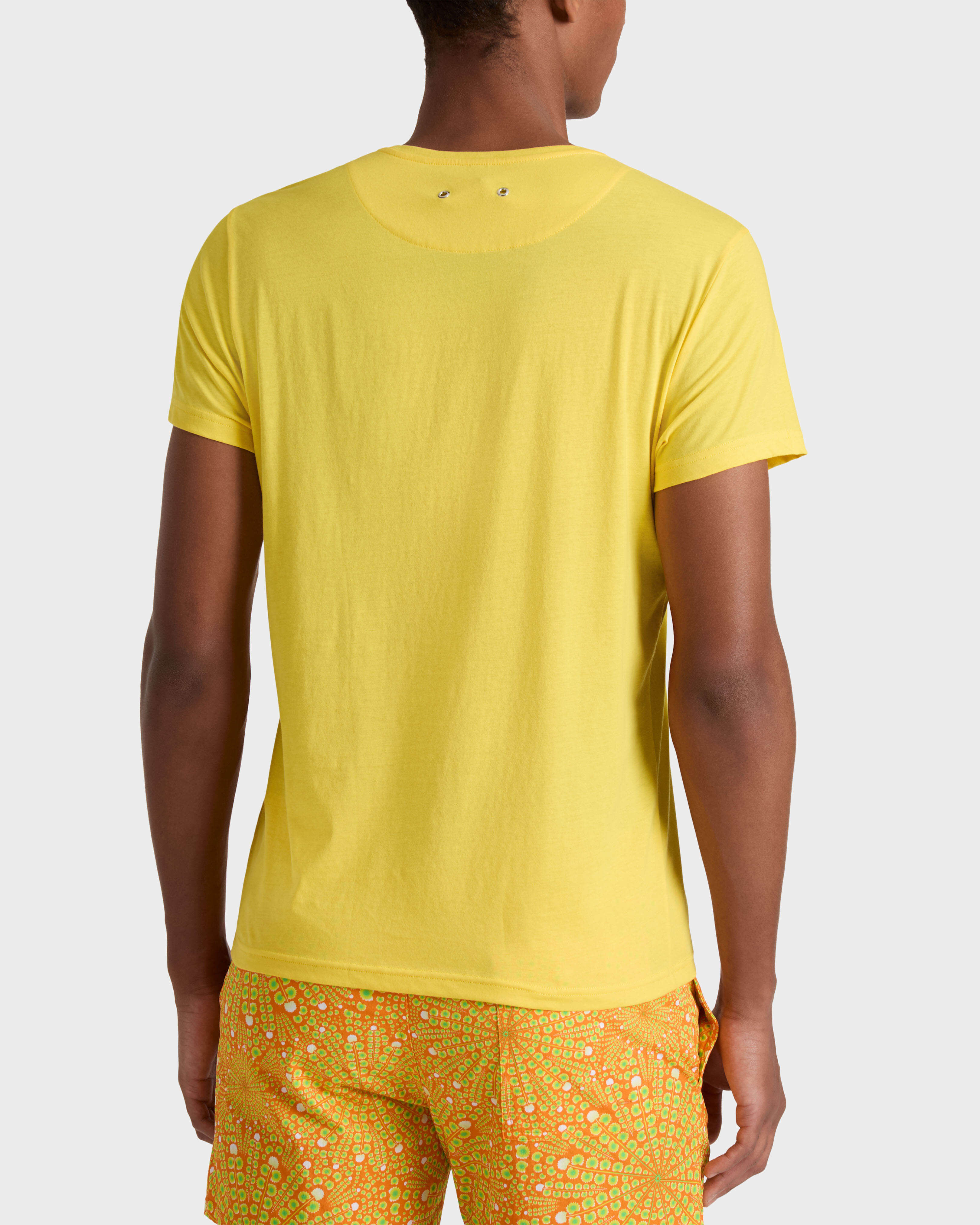 City T-Shirt aus Bio-Baumwolle für Herren SONNE backworn view