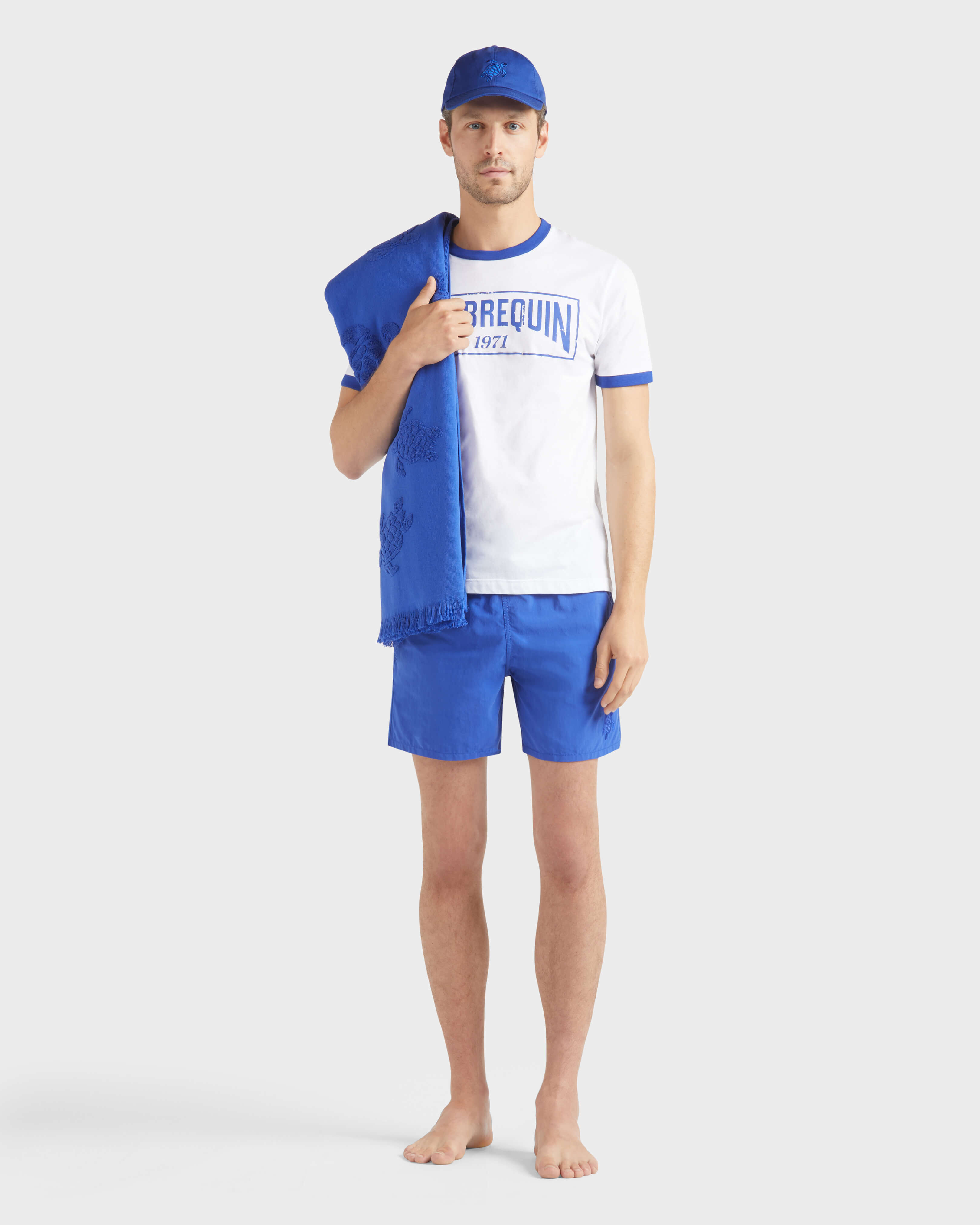 Men Cotton Light Jersey T-shirt Bicolor Logo MARRAKECH supp1 view