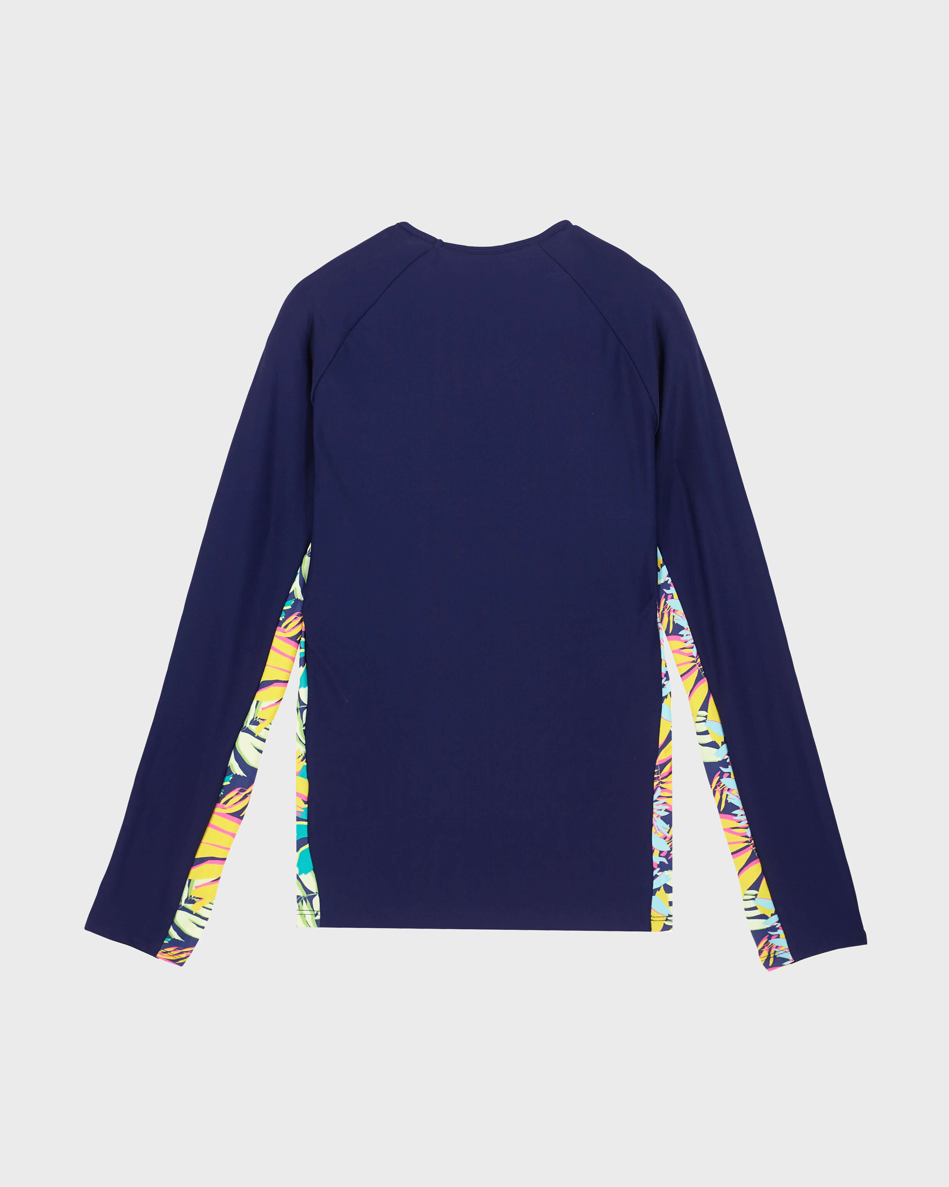 Women Rashguard Jungle MIDNIGHT BLUE back view