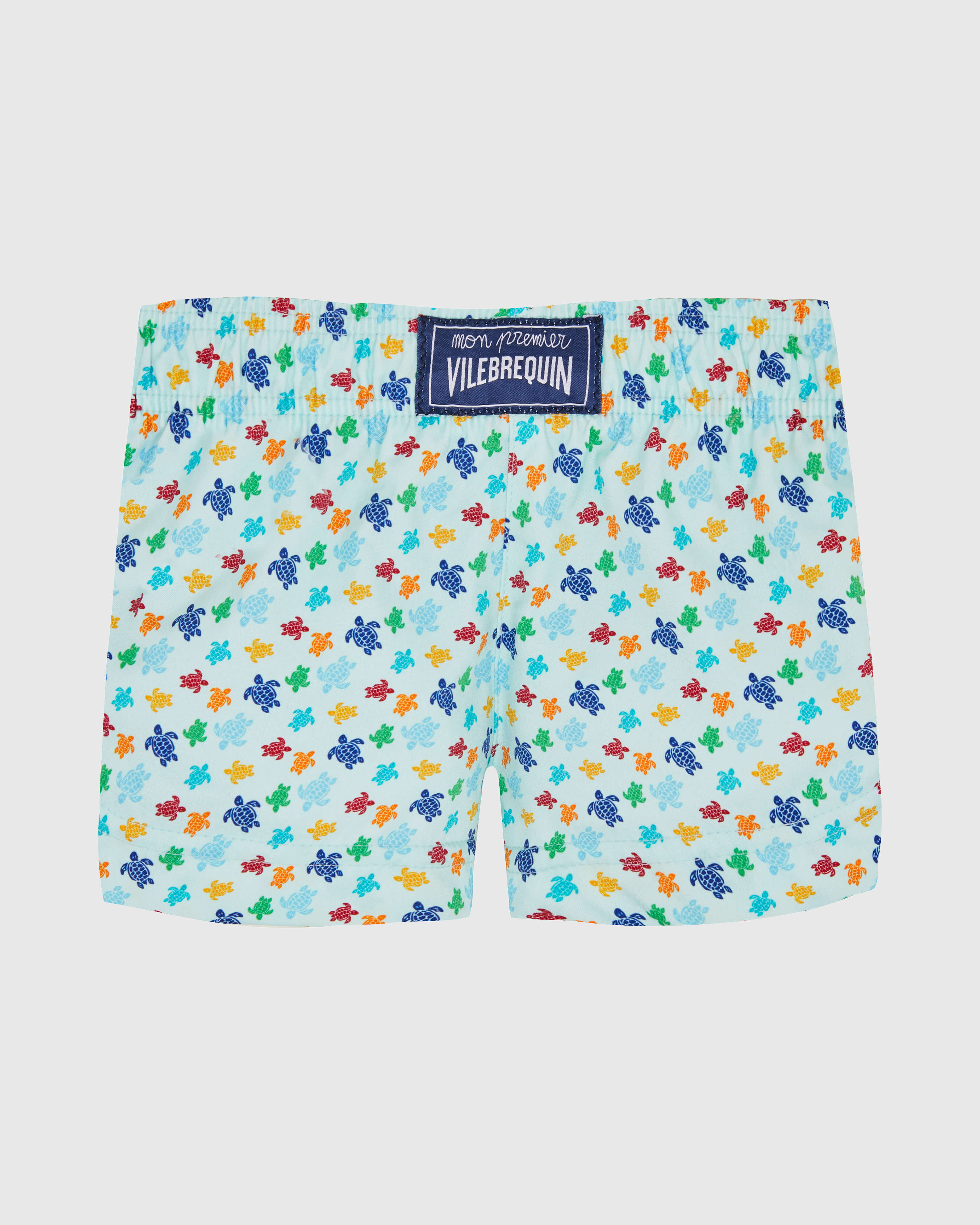 Baby Swim Shorts Micro Ronde Des Tortues Rainbow PACIFIC back view