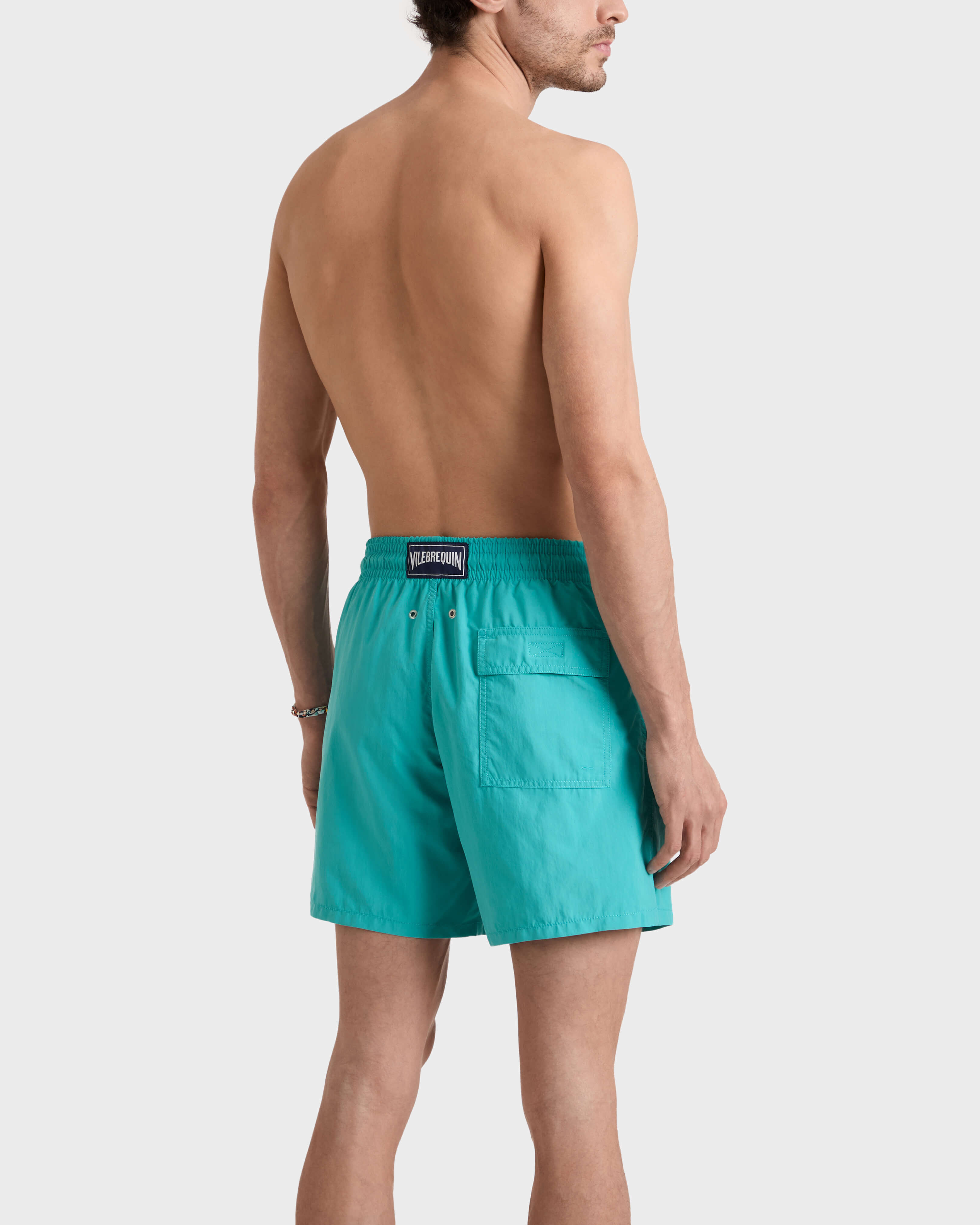 Solid Badeshorts für Herren PARATY backworn view