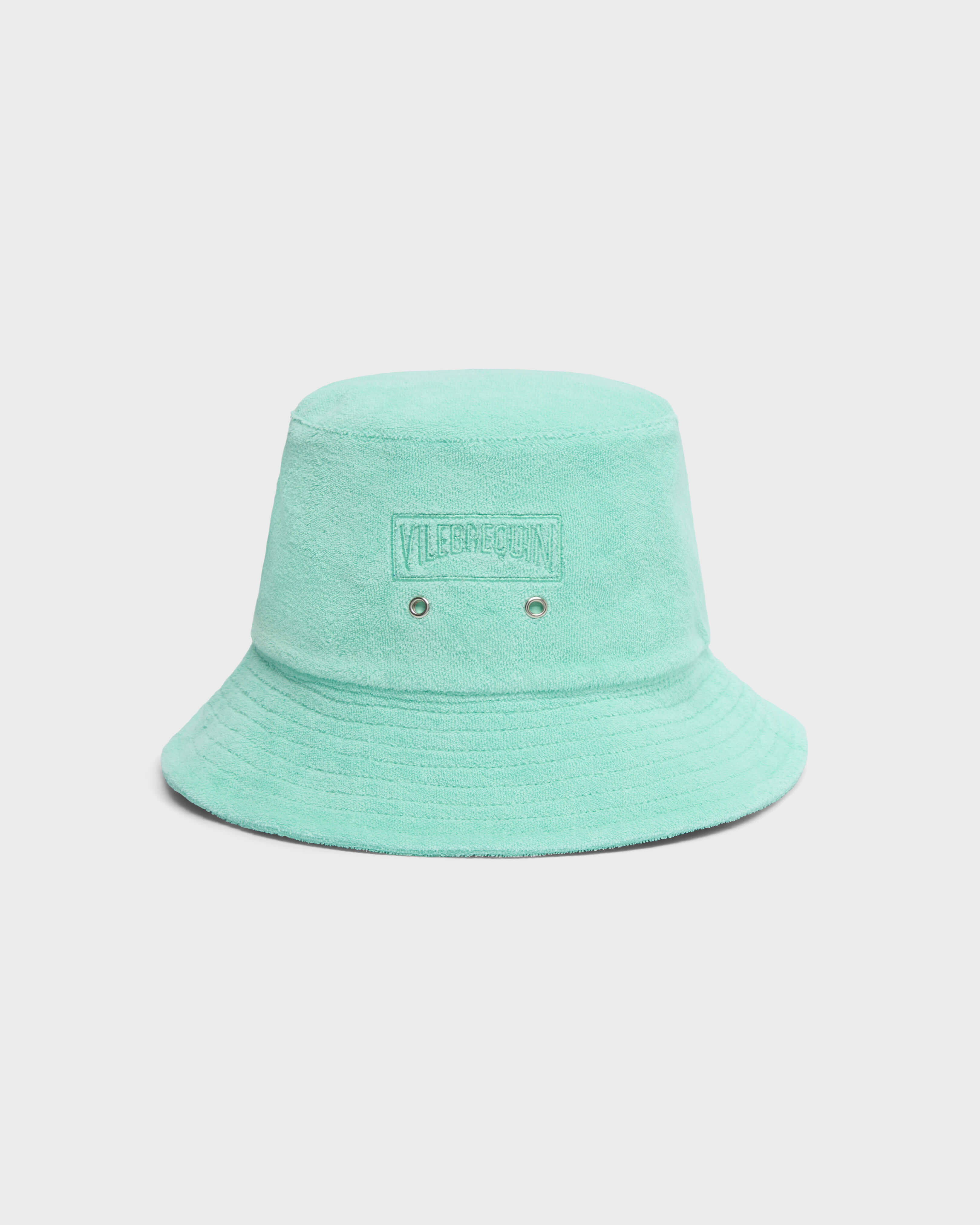 Gorro de tejido terry de color liso unisex CARIBBEAN front view