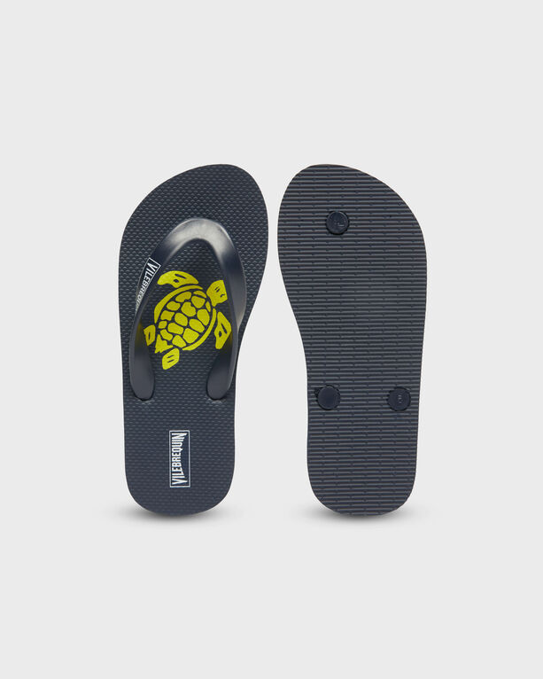 Vilebrequin - Turtles Flip-flops Für Kinder - Schuhe - Coppin - Grün - Größe 37/38