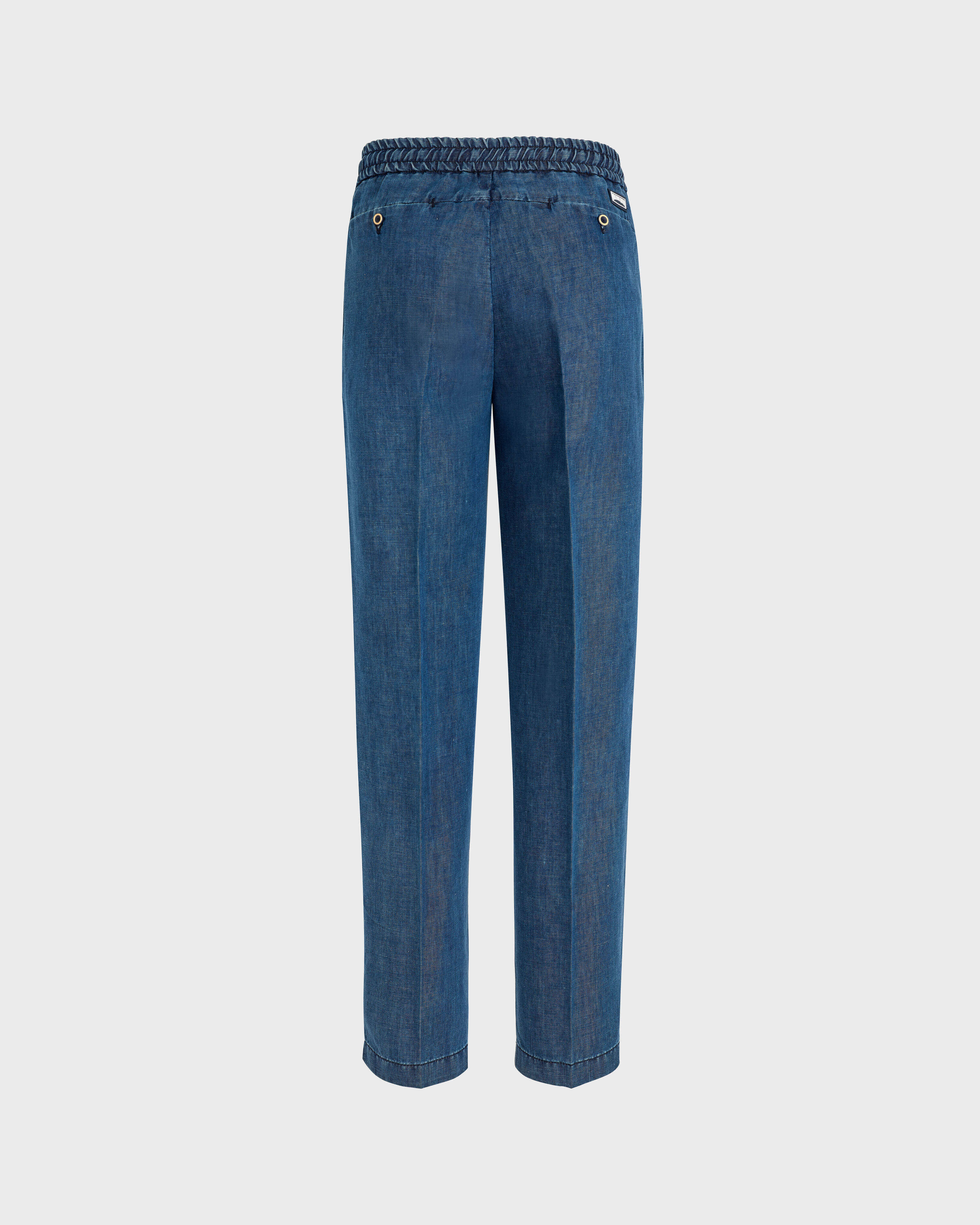 Jogginghose aus Denim für Herren MED DENIM W2 back view