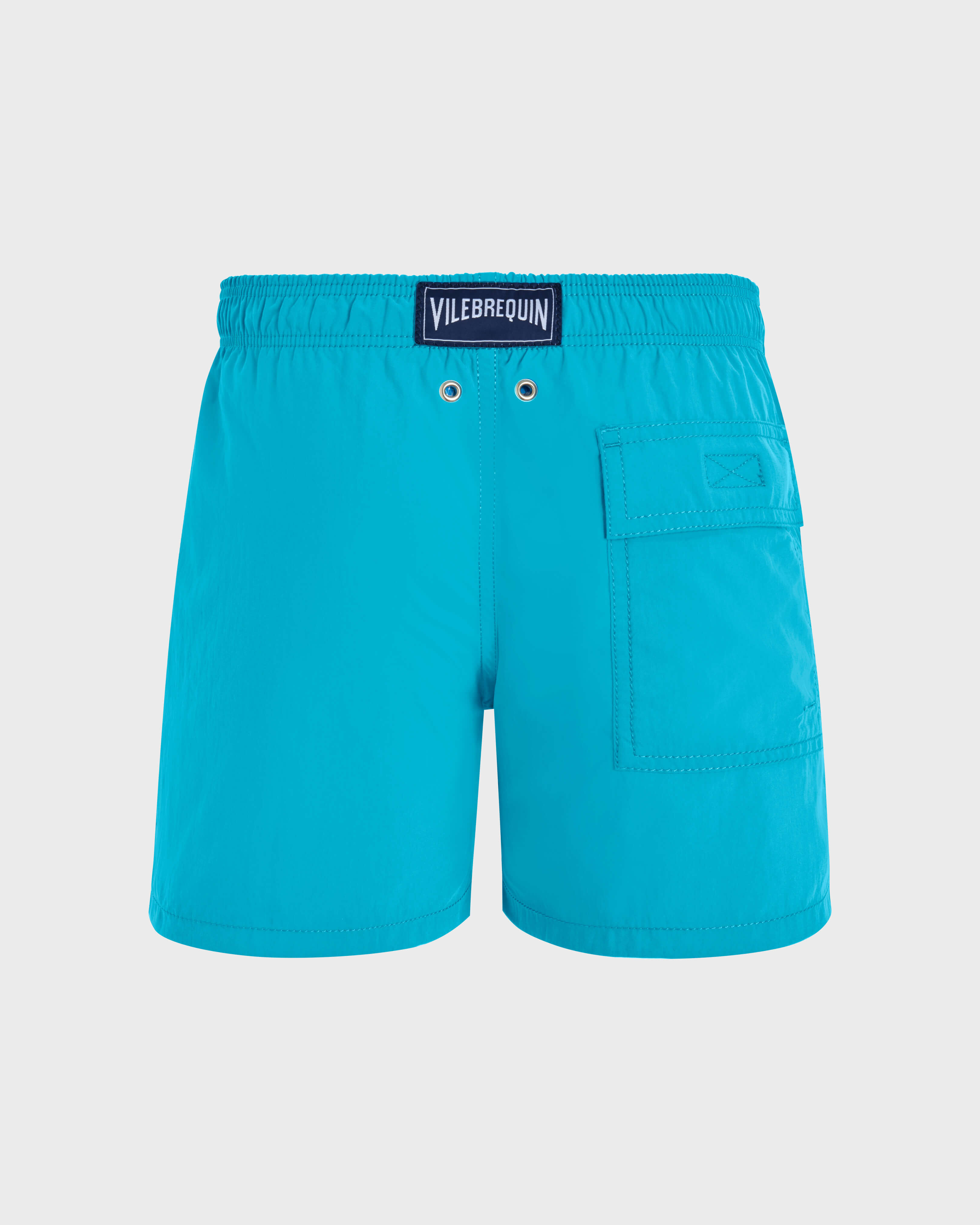 Pantaloncini mare bambino idroreattivi Splash SANTORINI back view