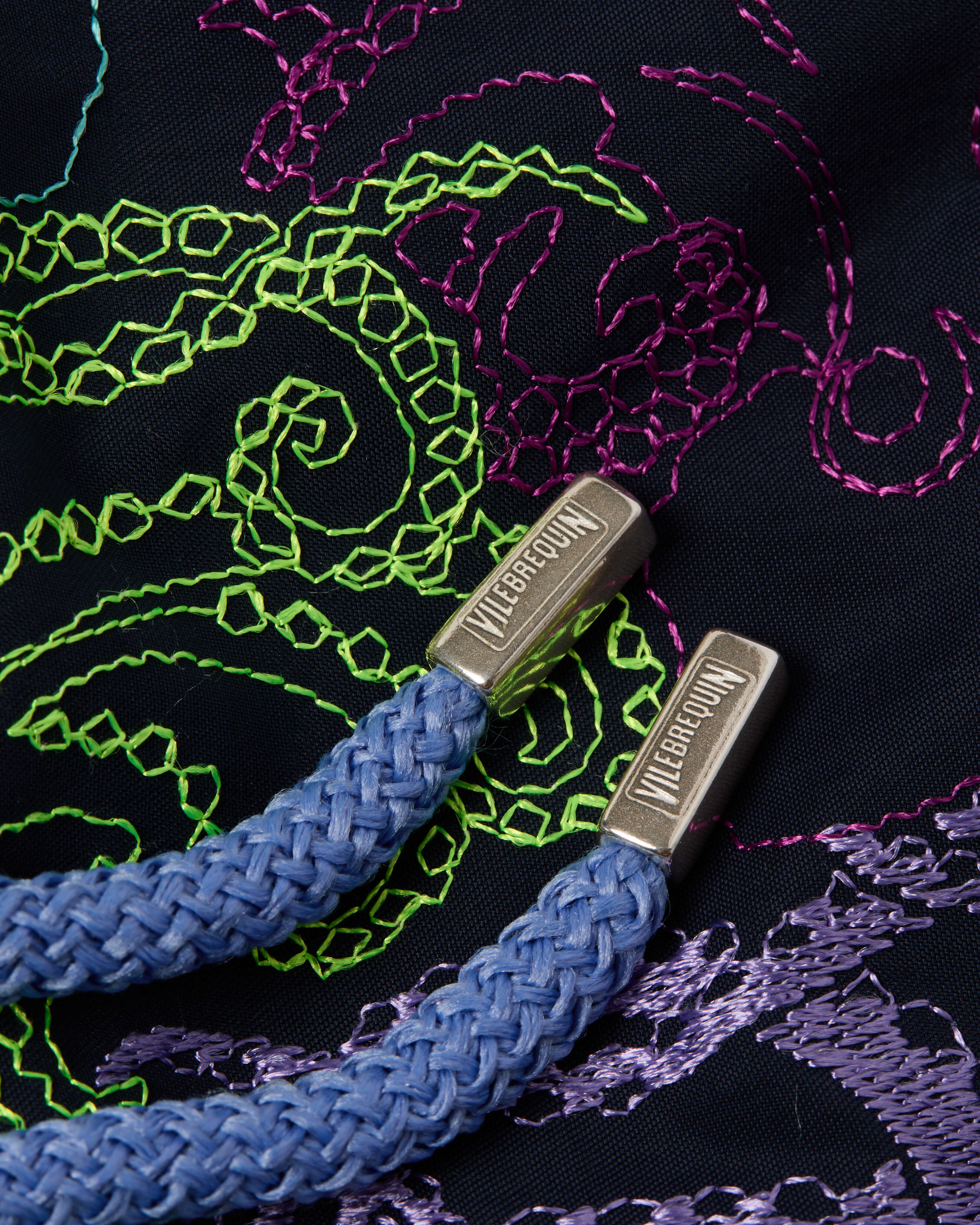 Pantaloncini mare uomo ricamati Octopussy - Edizione limitata BLU MARINE supp4 view