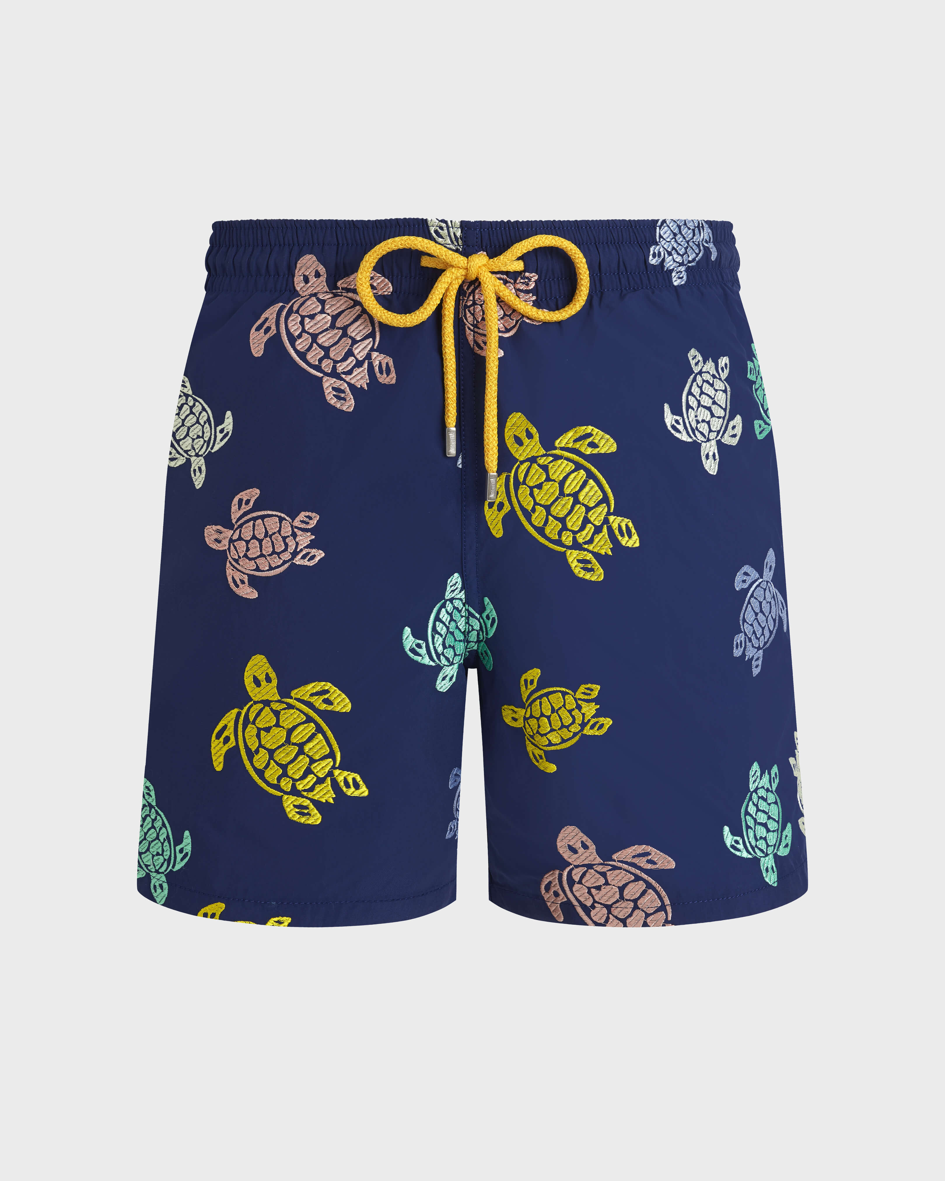 Ronde des Tortues Badeshorts mit Stickerei für Herren – Limitierte Serie INK front view