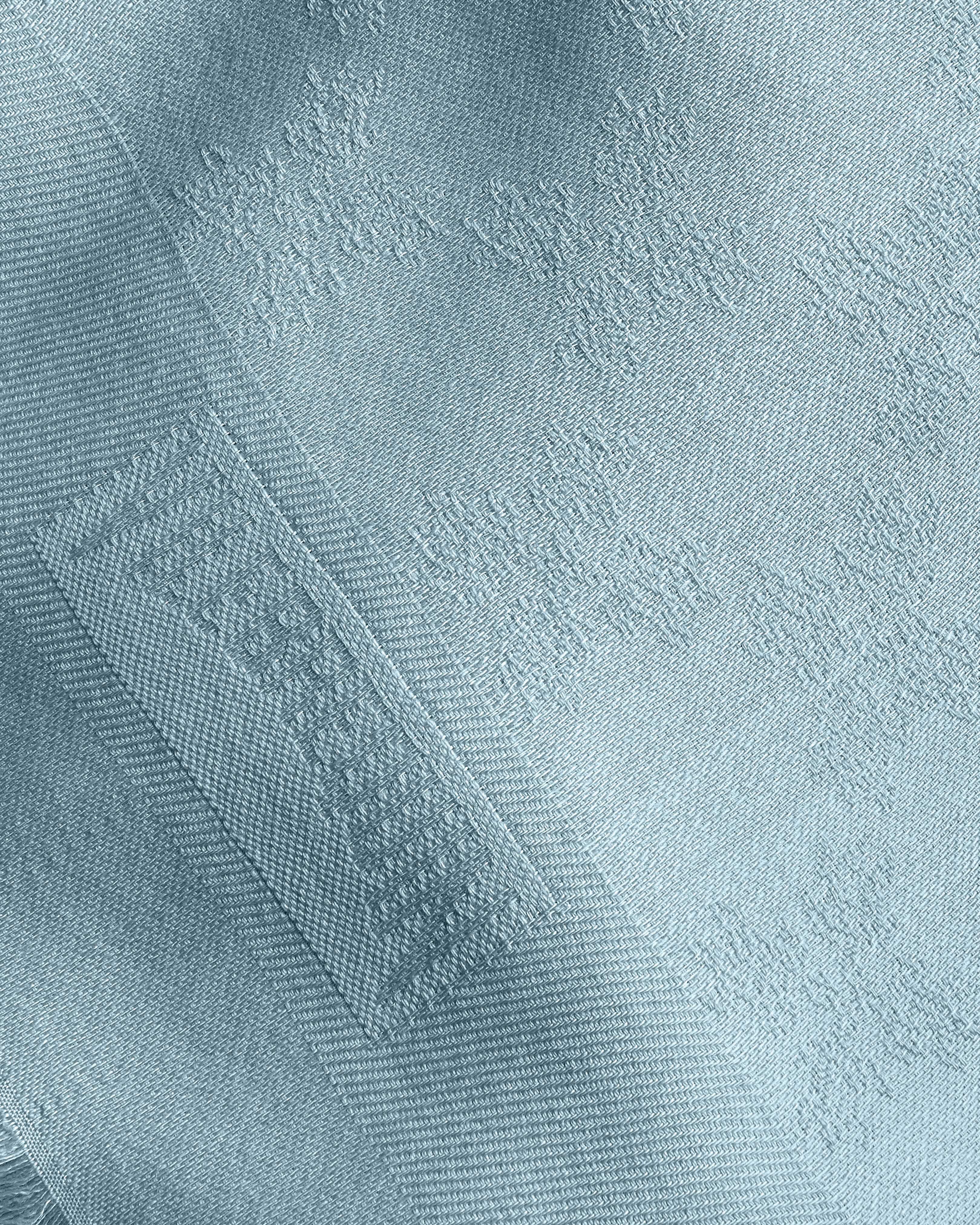 Turtle Monogram Scarf PACIFIC supp2 view