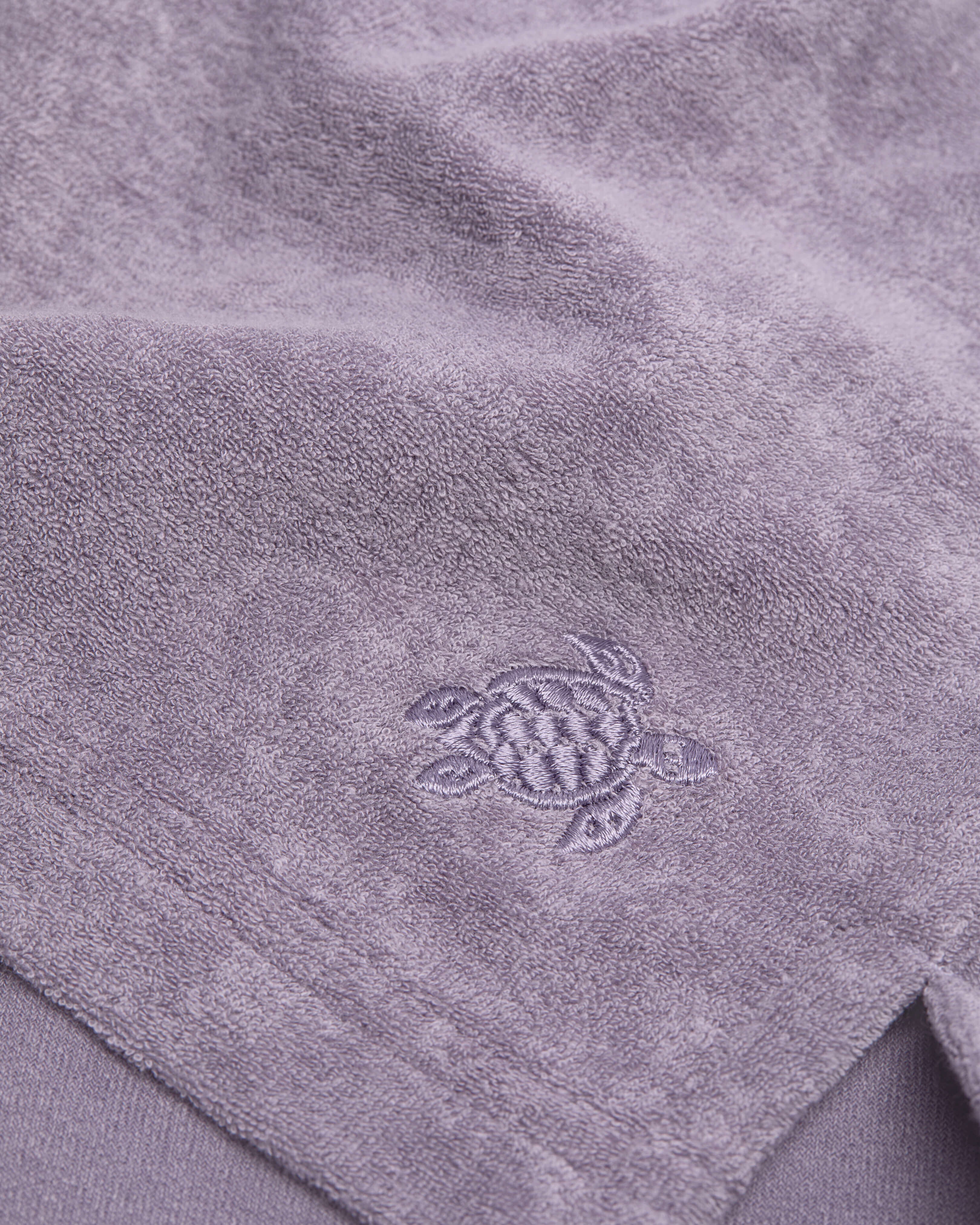 Camisa de bolos de tejido terry de color liso para hombre OURAGAN supp4 view