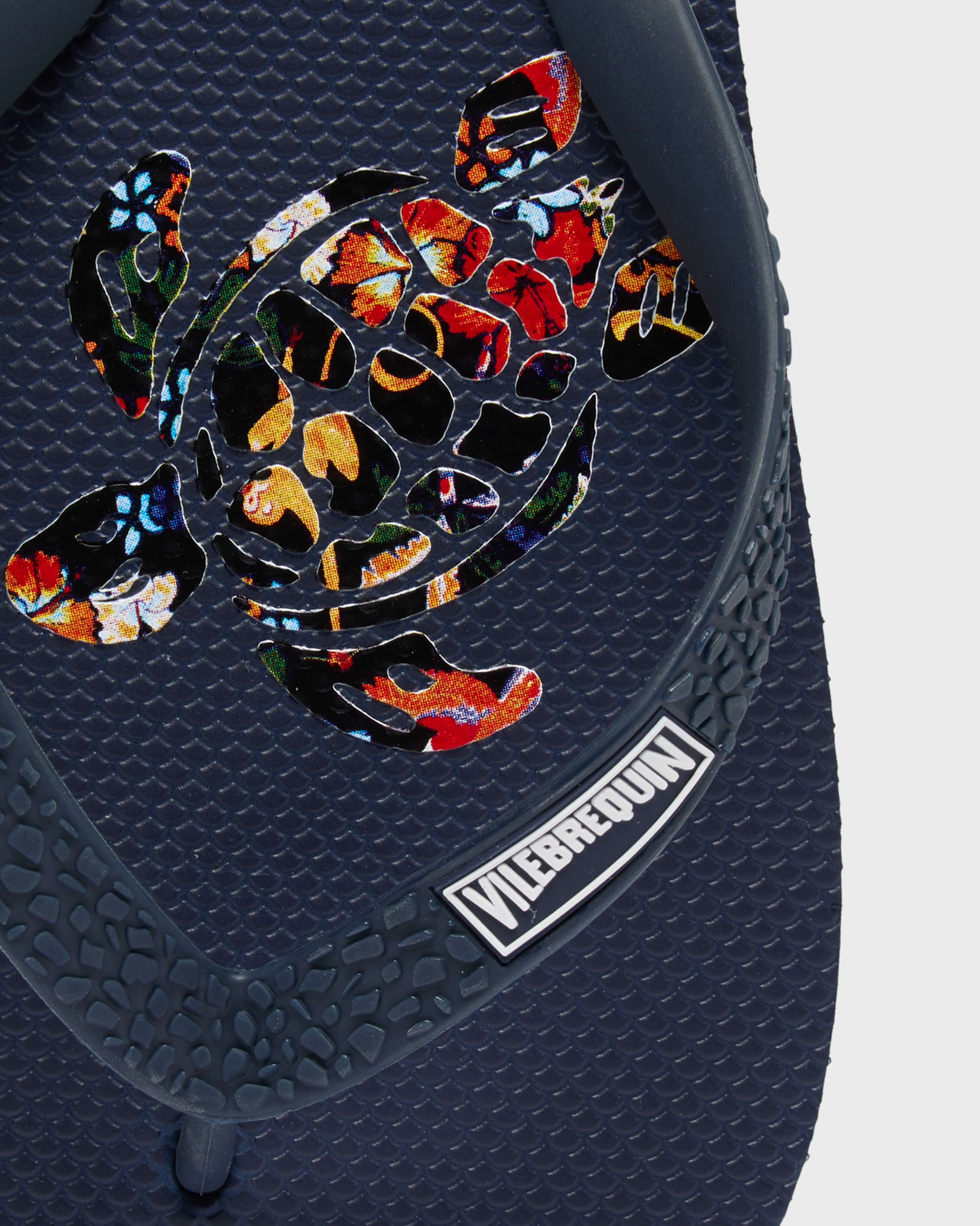Men Flip Flops Salvador NAVY look1 view