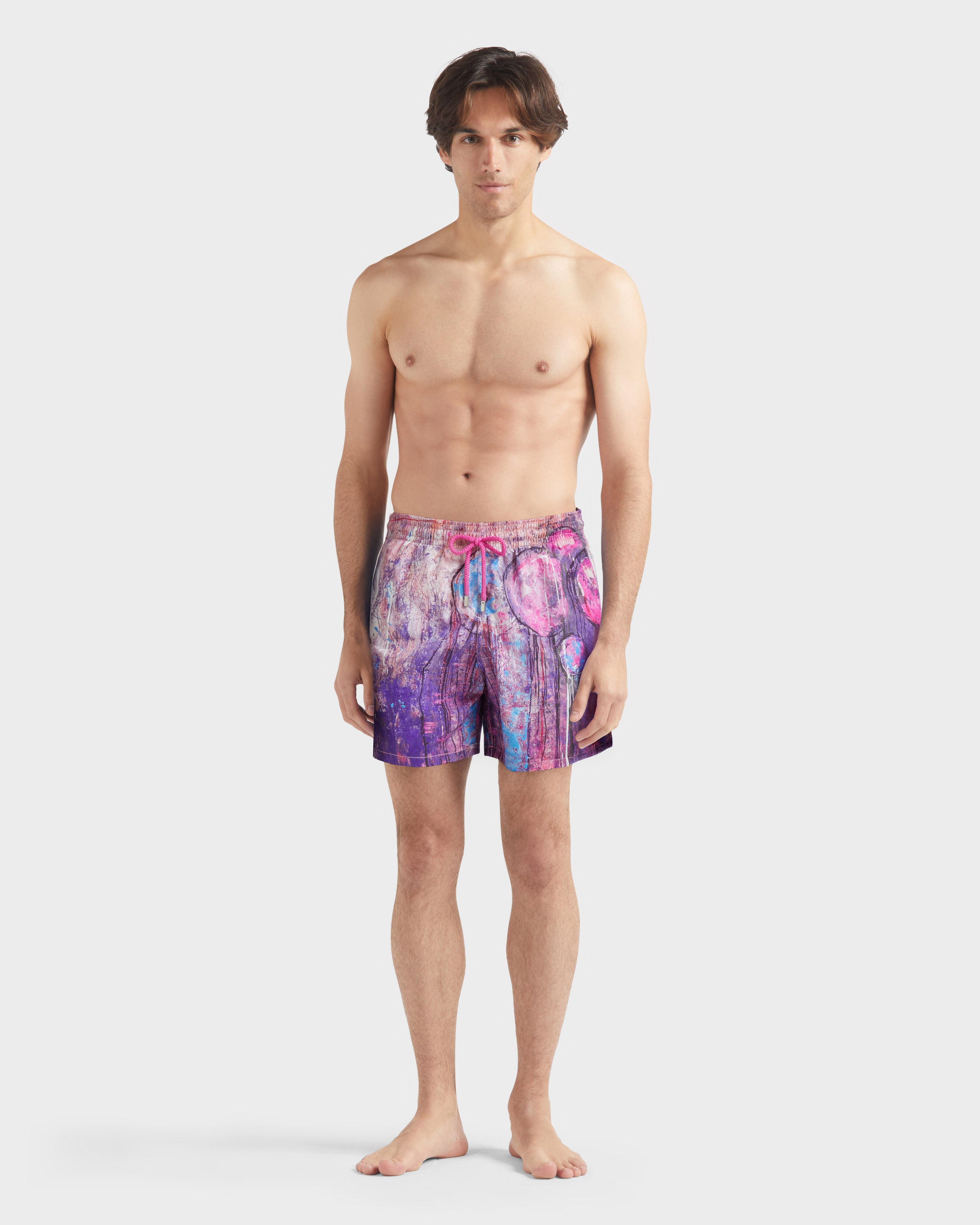 Dripping Balloons Badeshorts für Herren GLYCINE frontworn view