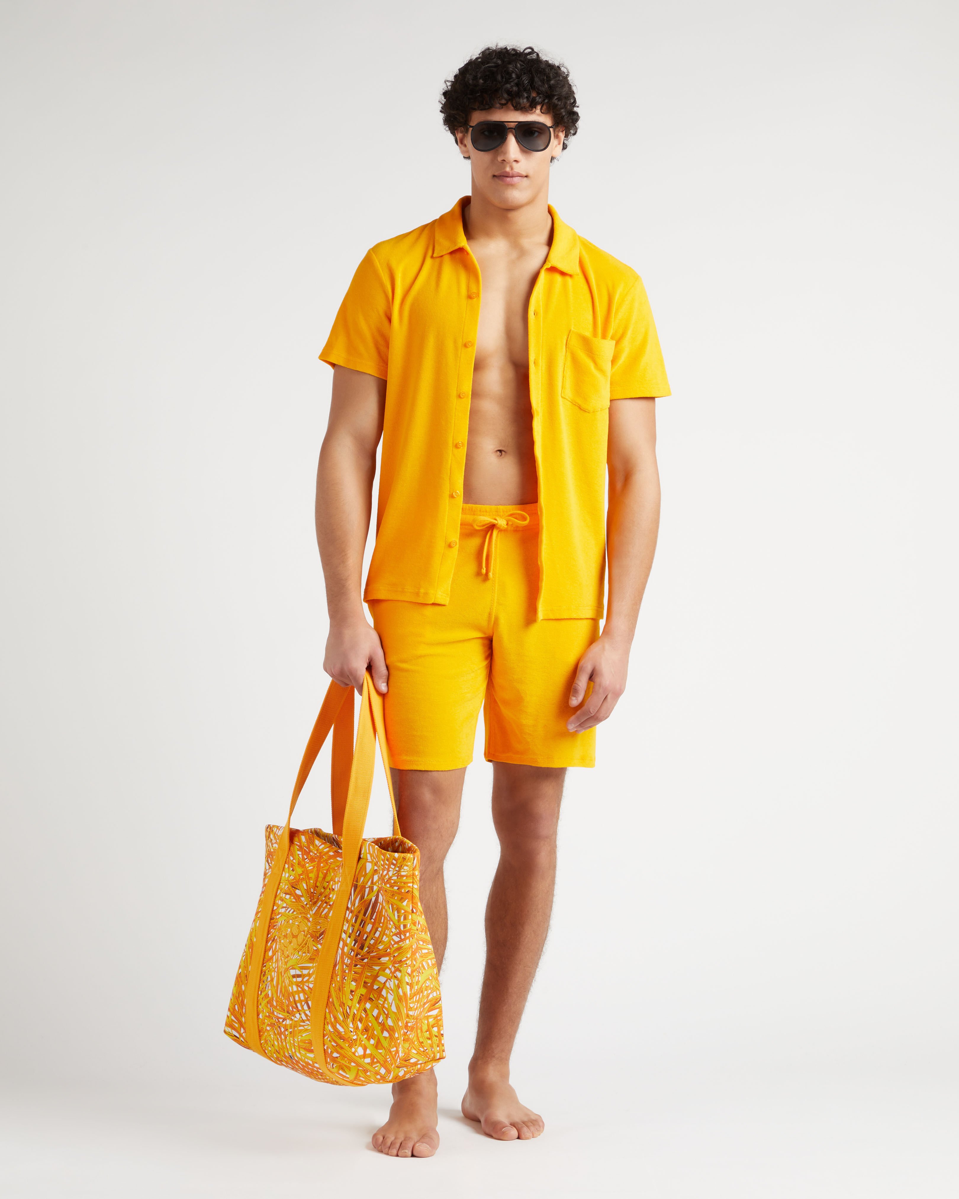 Terry Bermuda Shorts Solid MANGO supp1 view