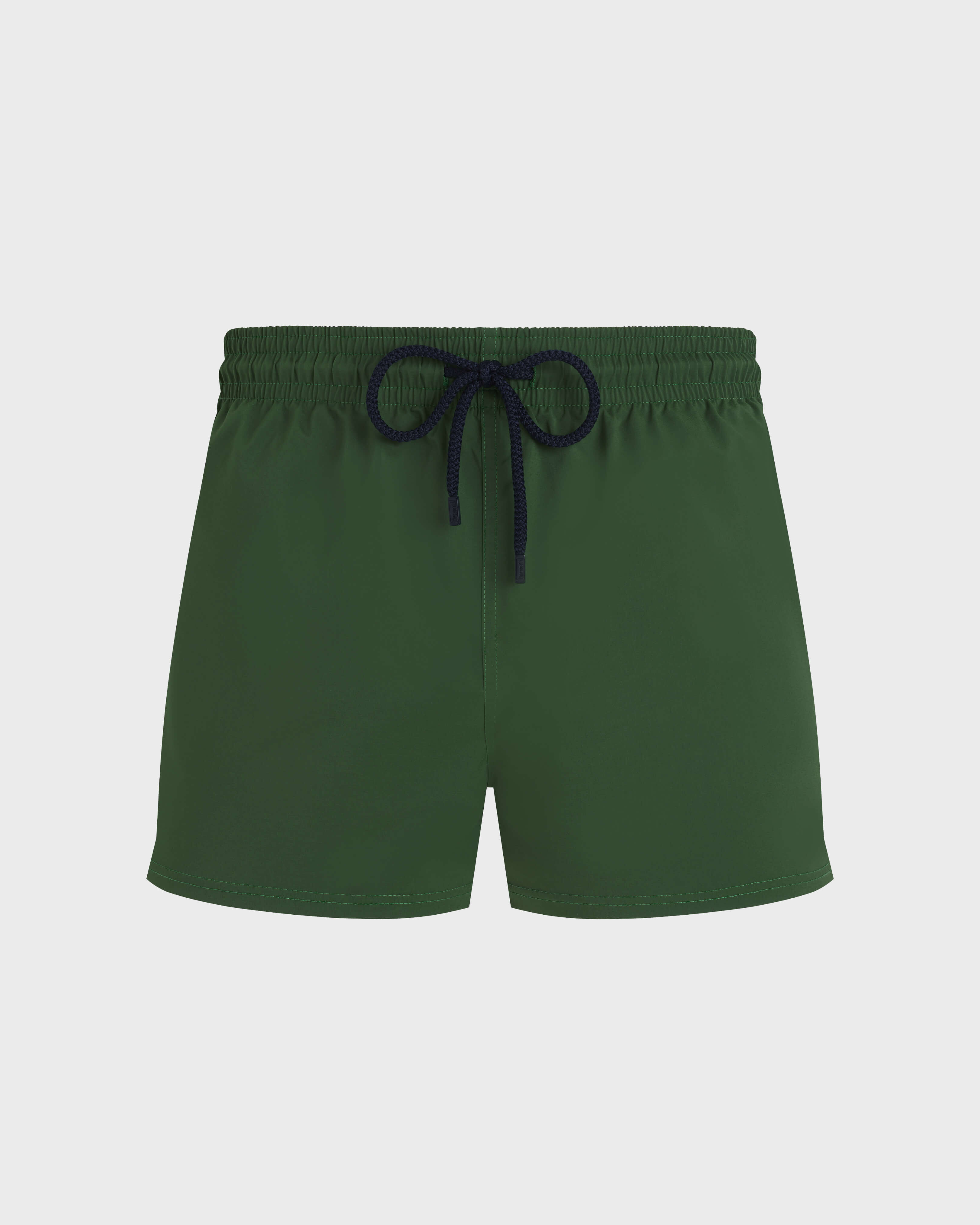 Men Swimwear Short and Fitted Stretch Solid TROPICAL front view