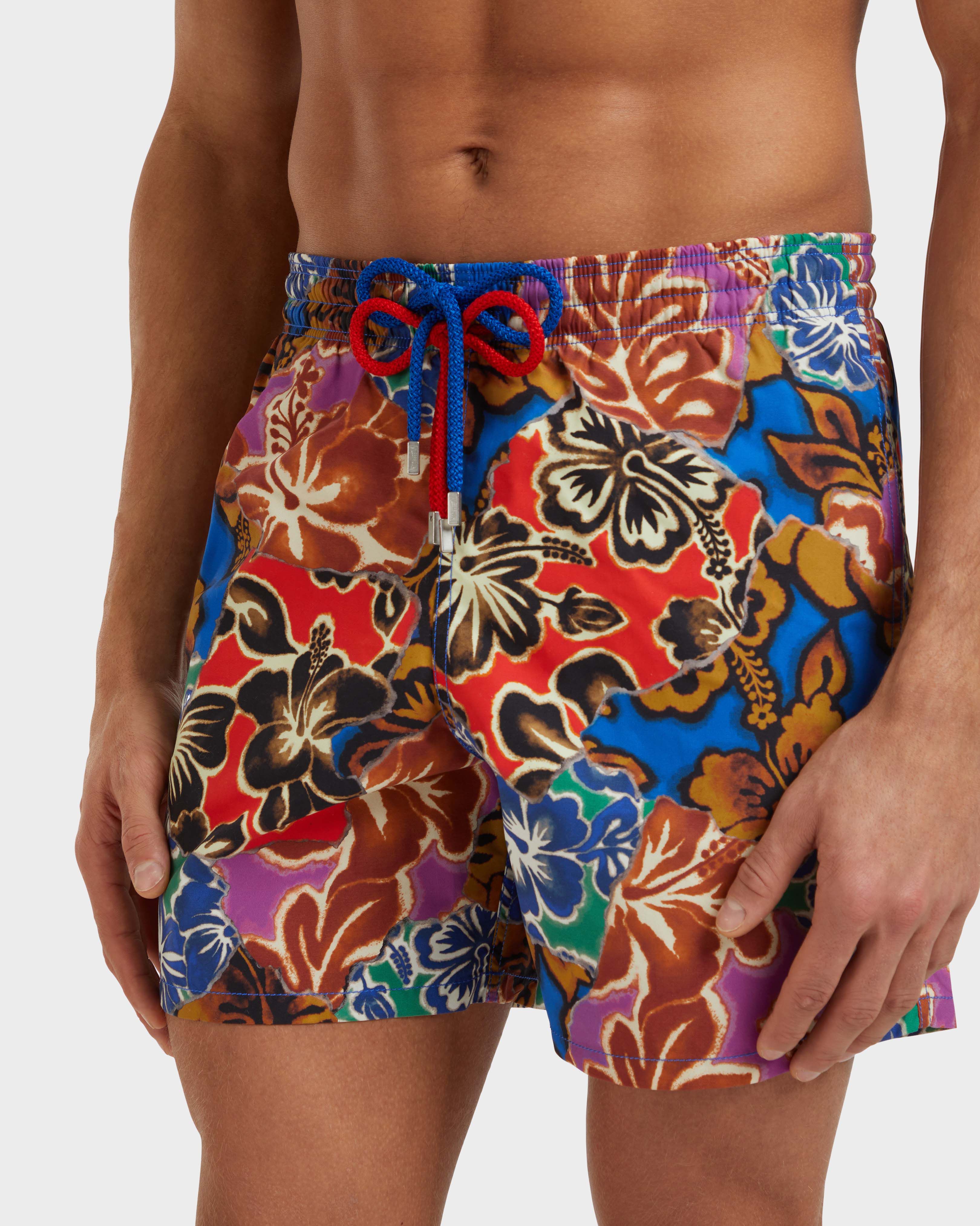 Men Swim Shorts Hawaiian Patchwork - VBQ x Palm Angels CELESTIAL supp2 view