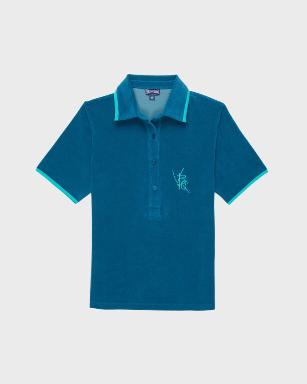 Vilebrequin - Women Terry Polo Vbq Line - Polo - Lizea - Blue - Size S