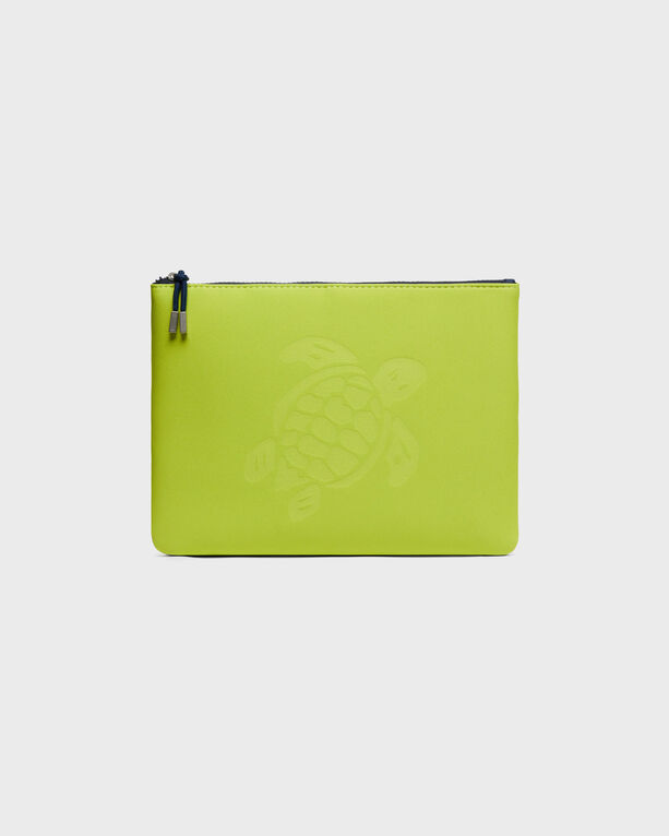 Vilebrequin - Unisex Neoprene Pouch Solid - Pouch - Pool - Green - Size OSFA