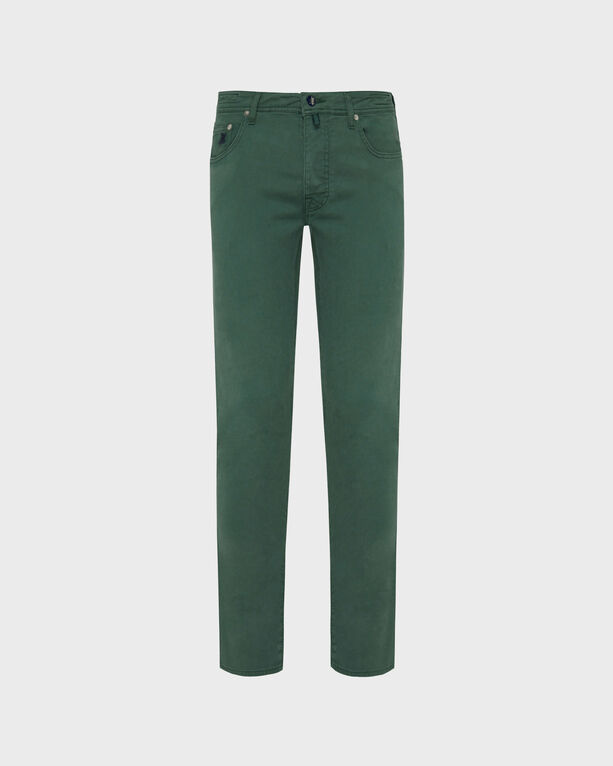 Vilebrequin - Herrenhose Aus Tencel-gabardine Im 5-taschen-design - Jeanshose - Gbetta18 - Grün - Größe 40