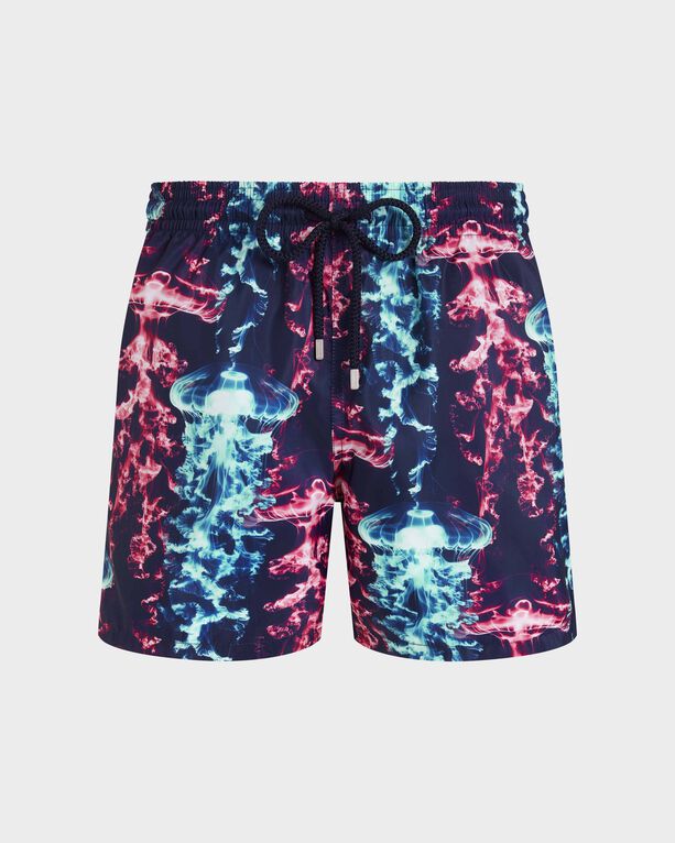 Vilebrequin Men's - Ultra-Light And Packable Swim Shorts X-Ray Medusa - Swimwear - Mahina - Blue Extra Large