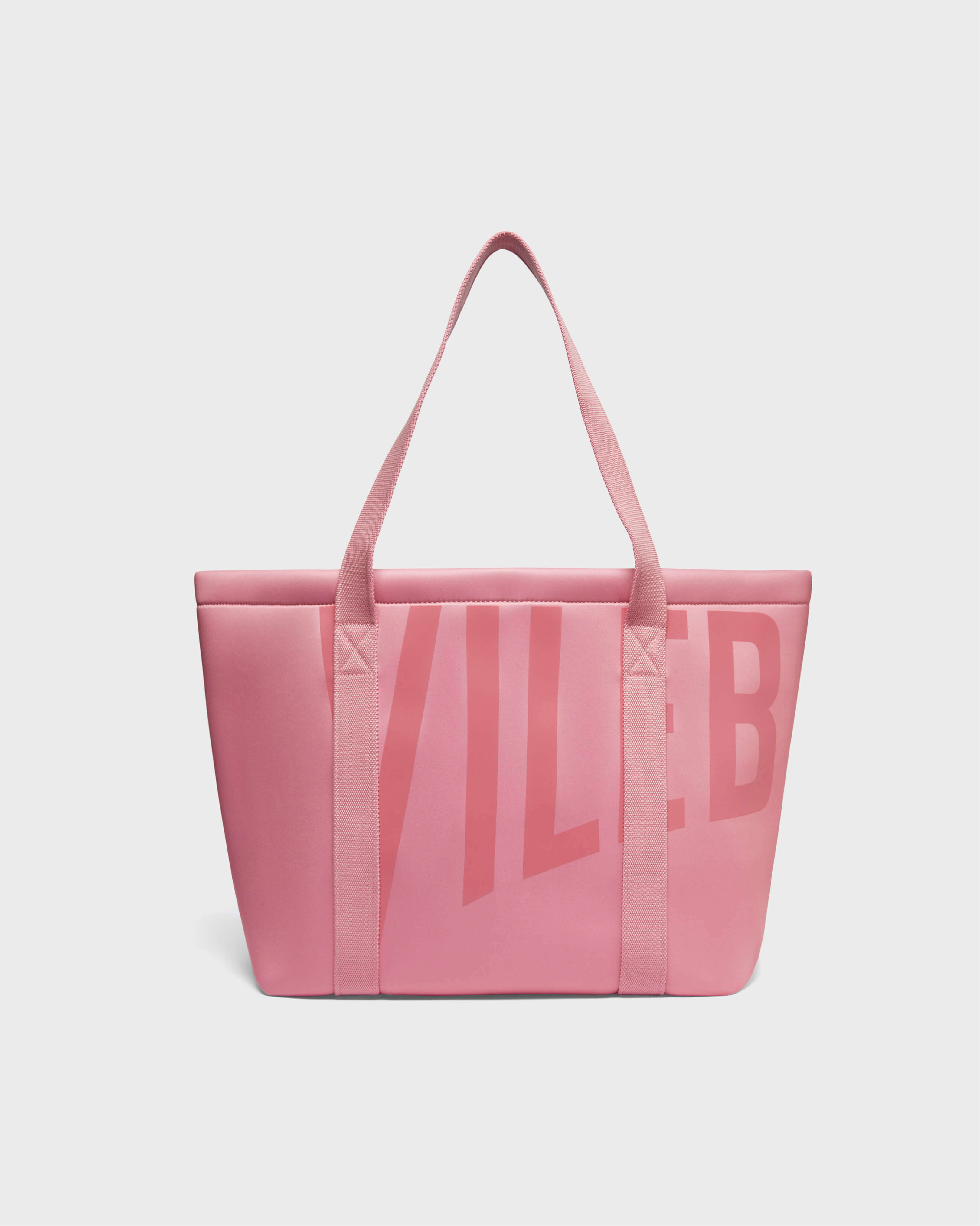 Bolso de playa grande en neopreno de color liso unisex BOUDOIR front view