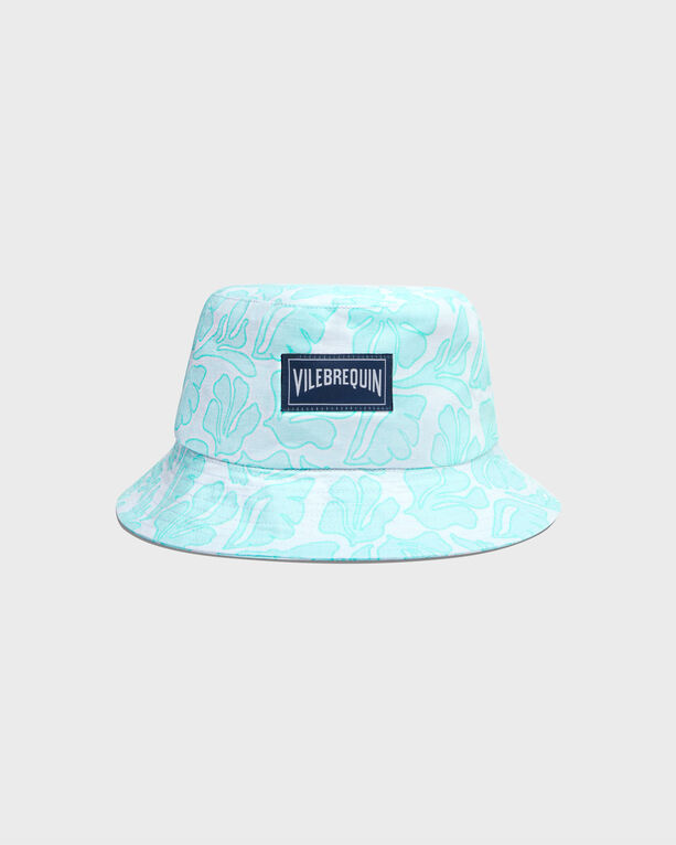 Vilebrequin - Unisex Linen Bucket Hat Seashells - Hat - Boheme - White - Size XS/S