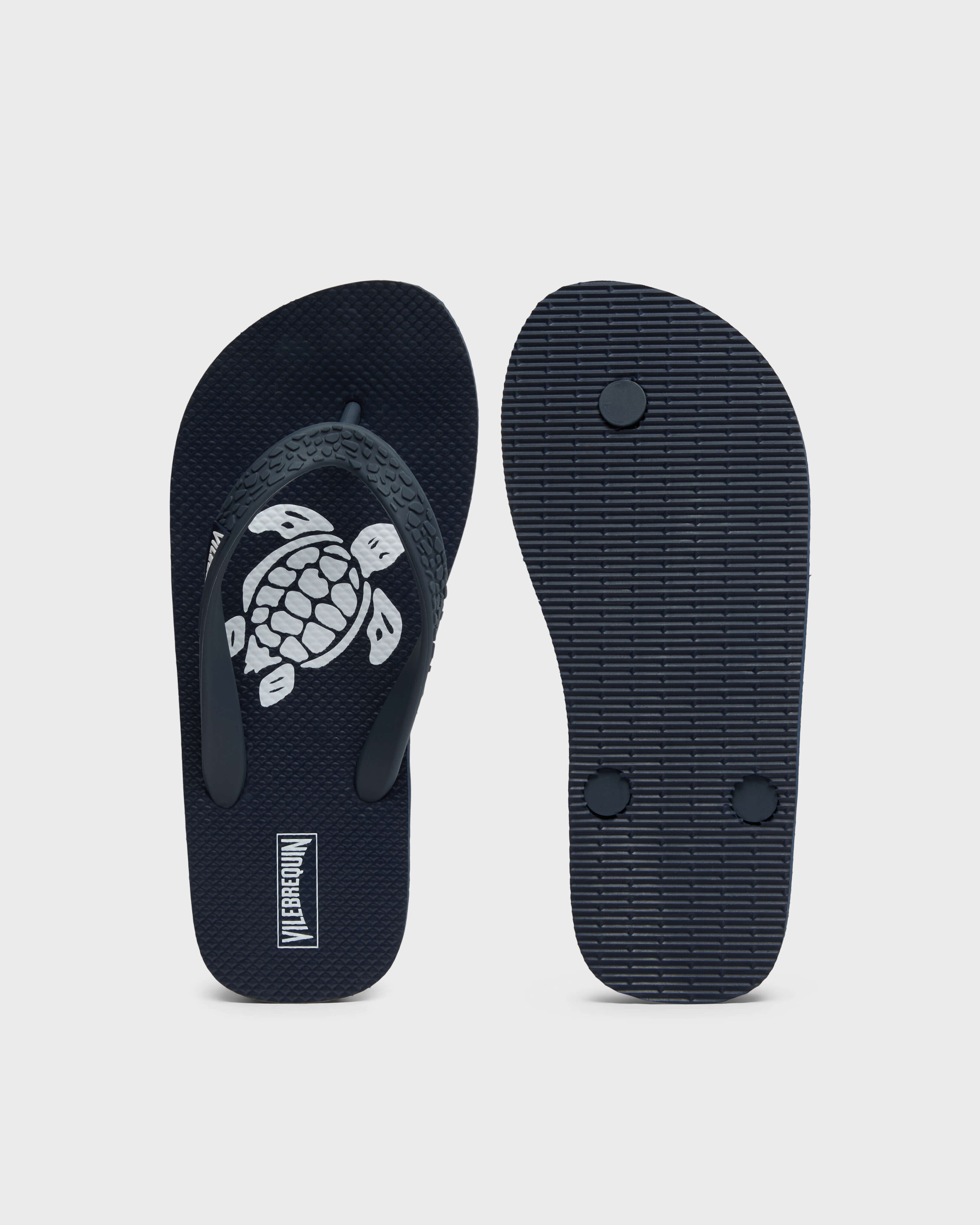 Chanclas para niños con diseño Turtles AZUL MARINO front view