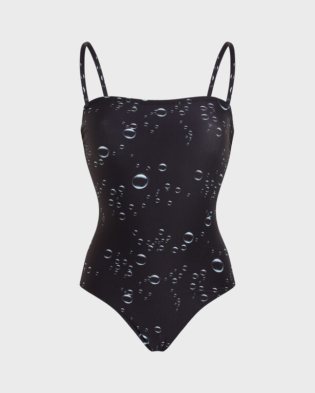 Vilebrequin - Women Bustier One-piece Swimsuit Bubble 3d - Swimwear - Facette - Black - Size S