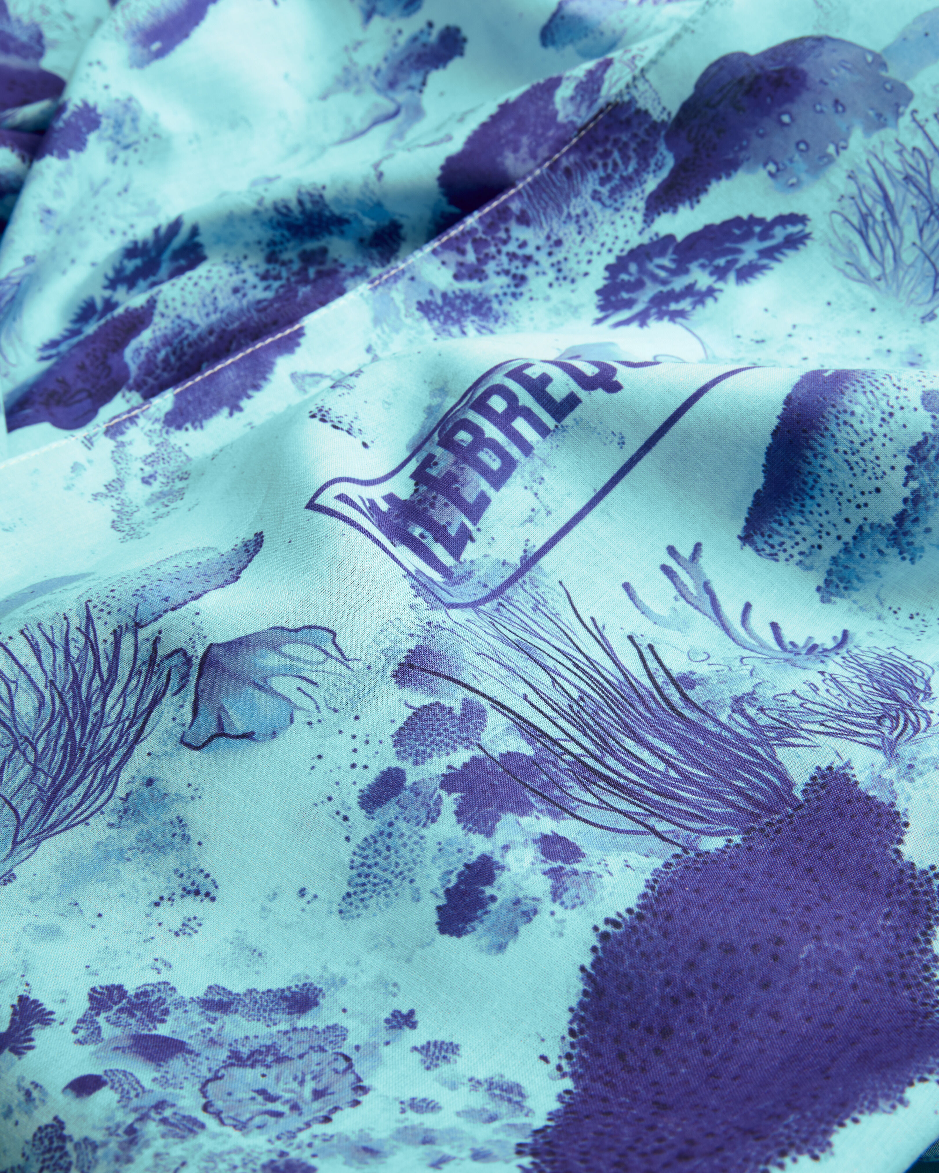 Women Cotton Voile Pareo Coral Reef OXYGENE supp1 view