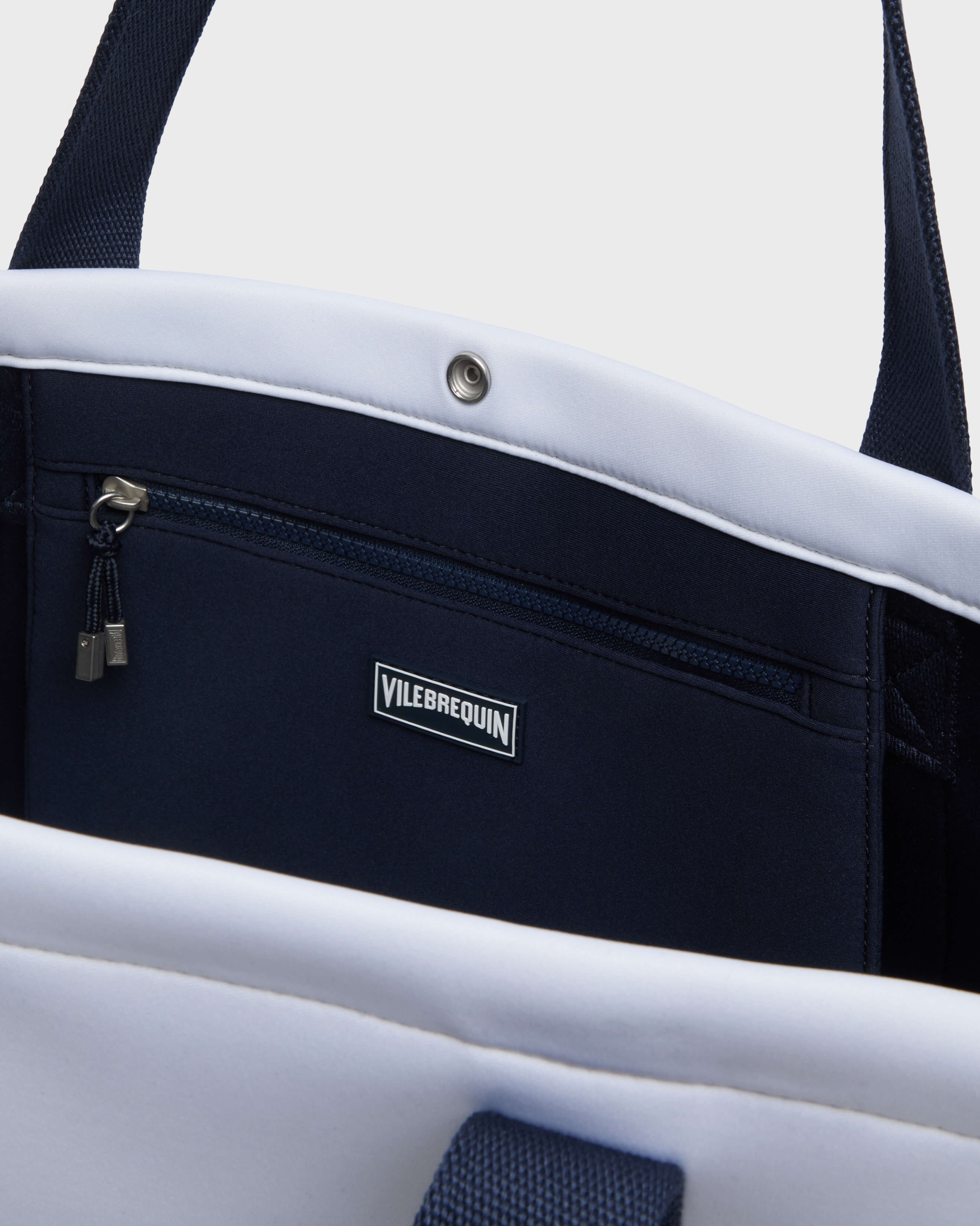 Solid Strandtasche aus Neopren WEISS look1 view