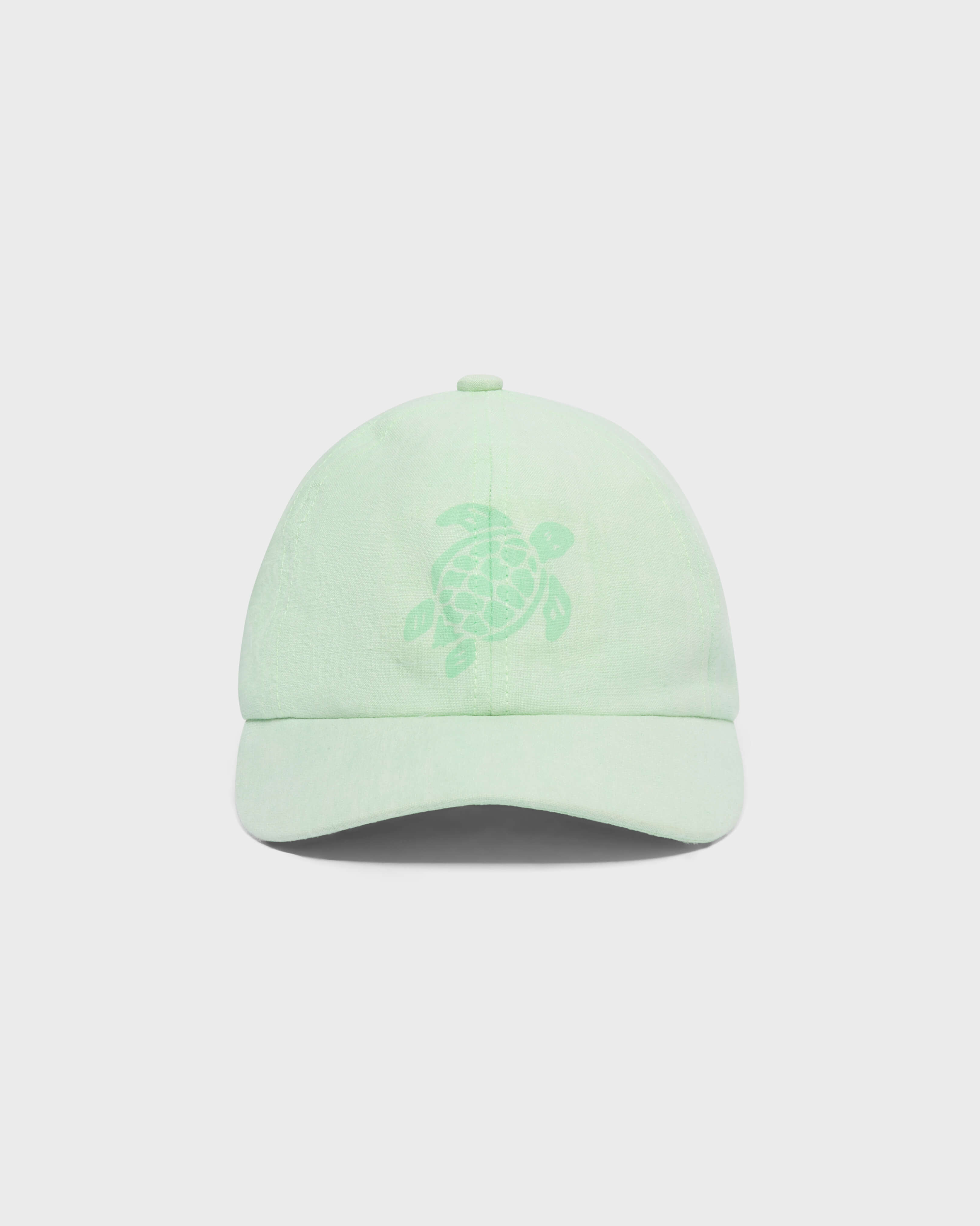 Cappellino in lino Mineral Dye Turtle GIADA supp4 view